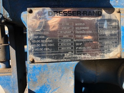 Carbon Steel Dresser Rand ET-5 Steam Turbine - IPP# 212612