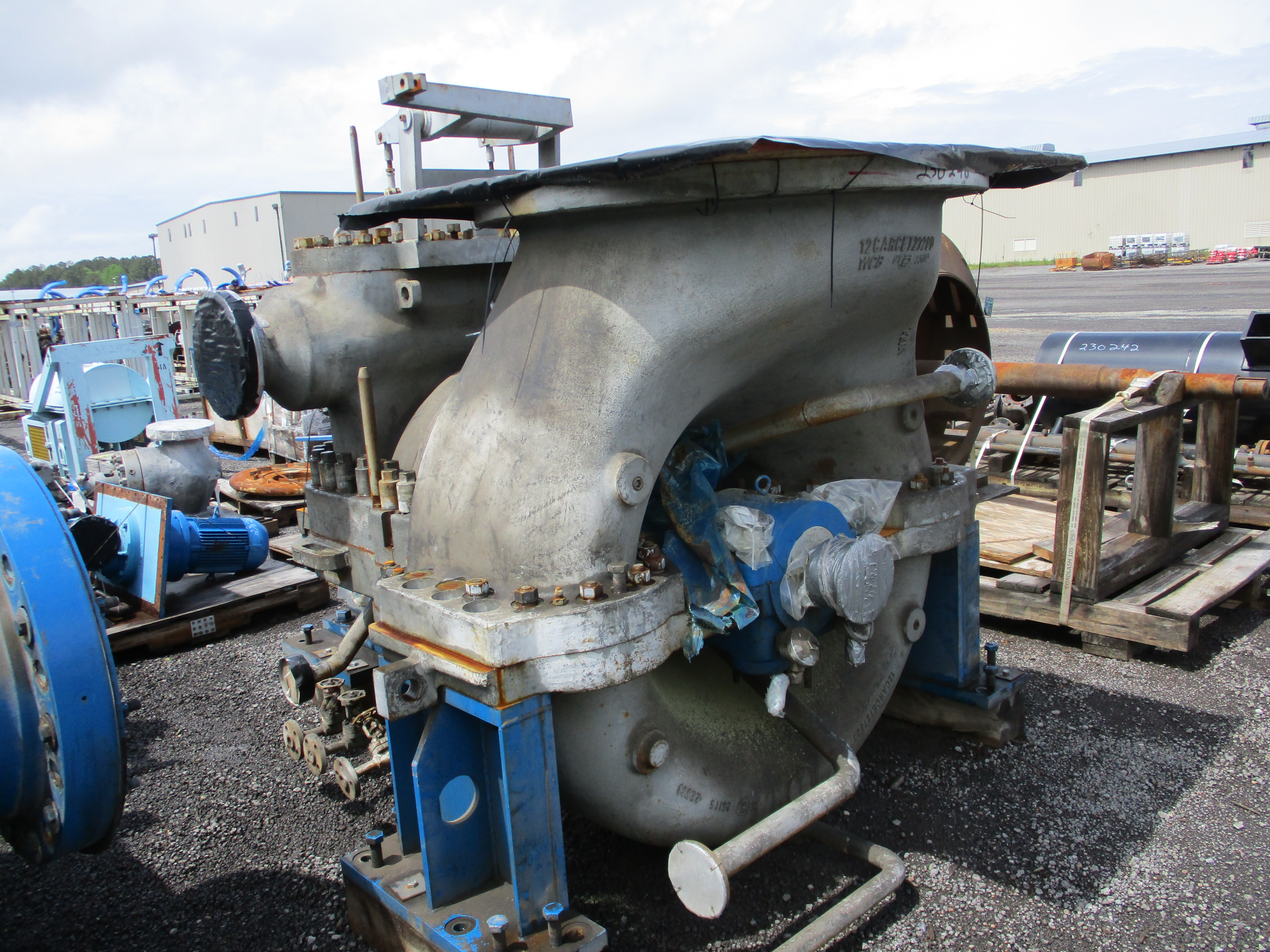 Carbon Steel Dresser Rand ET-5 Steam Turbine - IPP# 212612