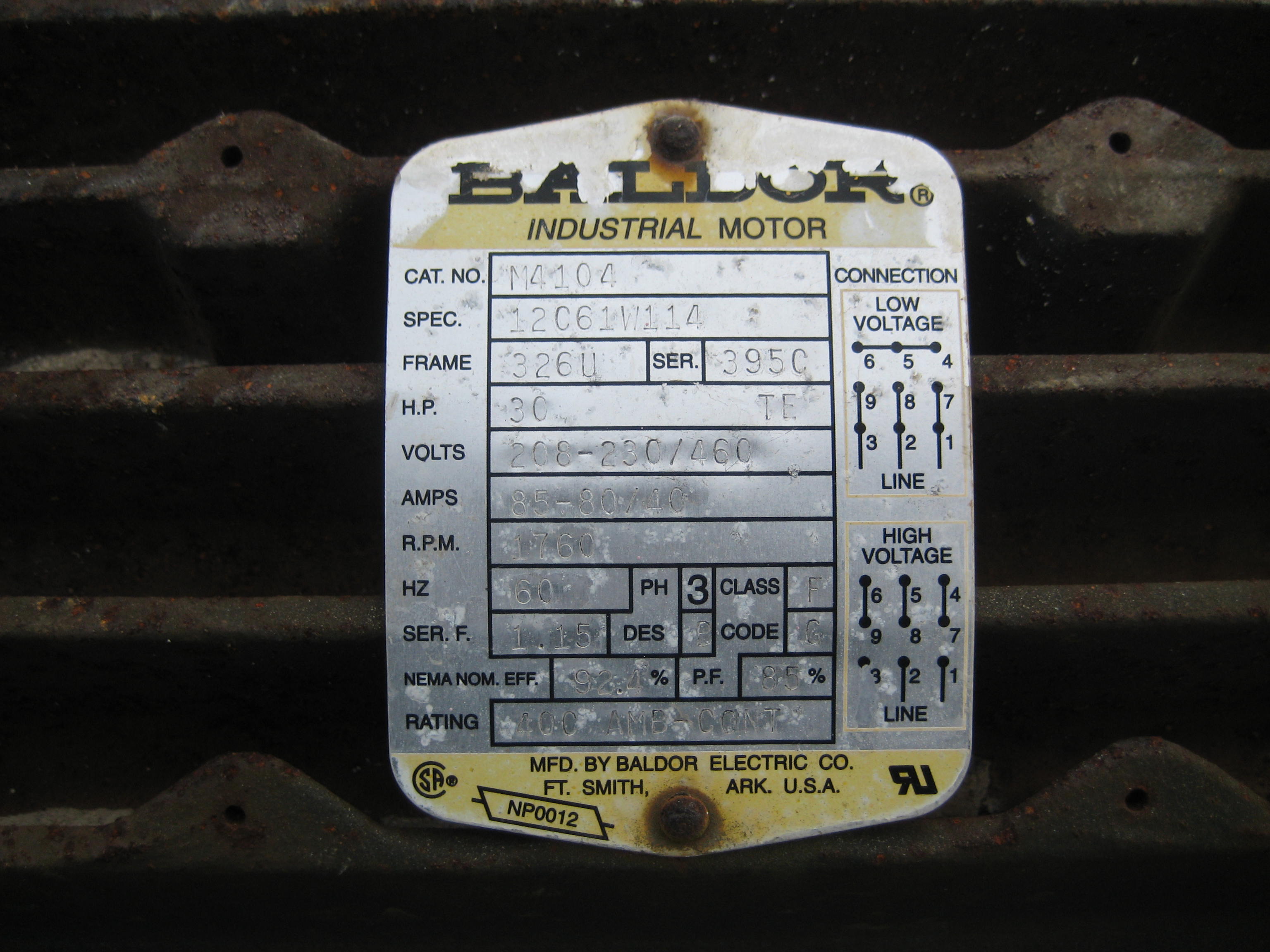 Carbon Steel Gale Process Solutions 1P3012 Dryer-Porcupine - IPP# 212620