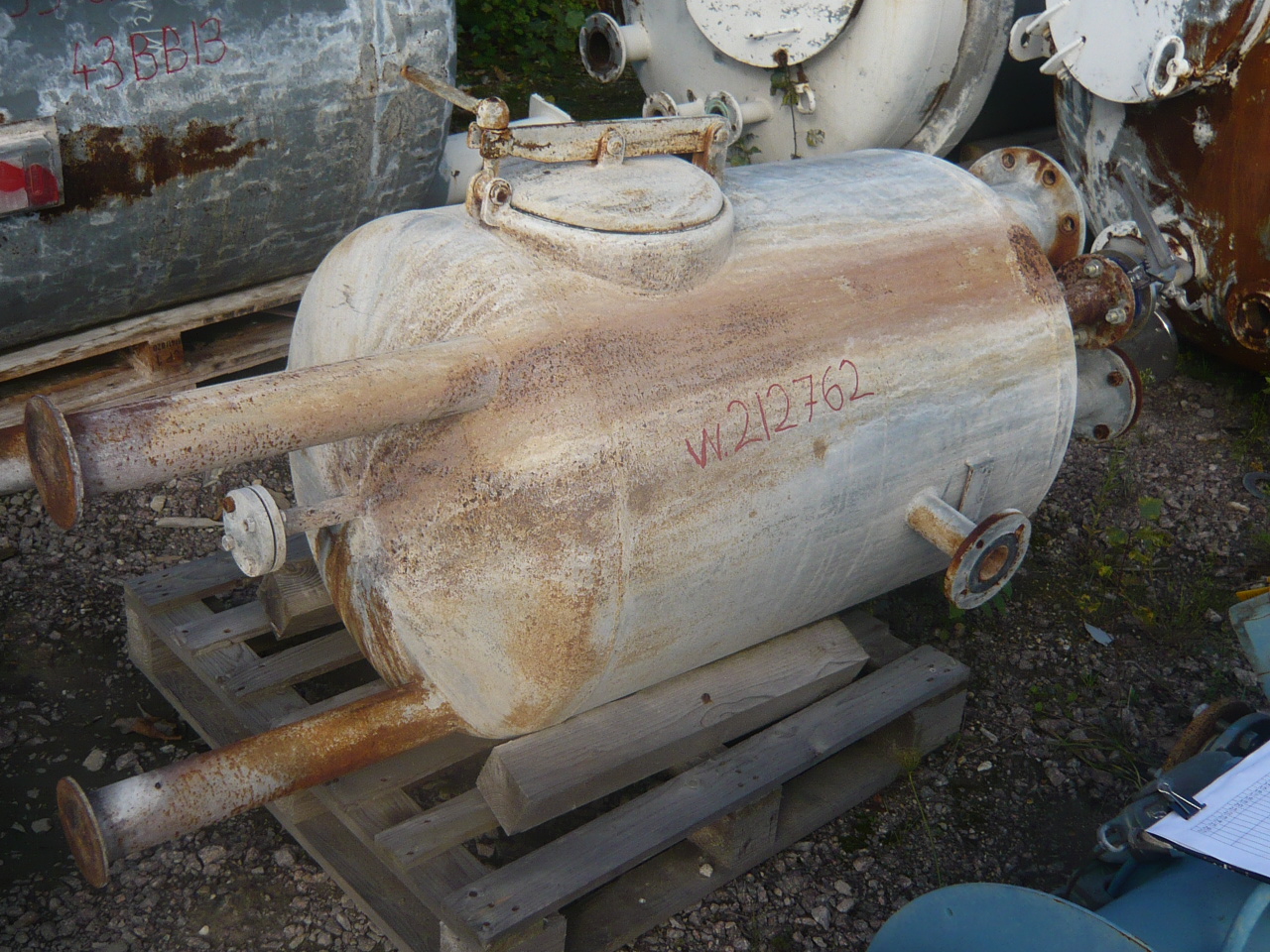  Stainless Steel Austenitic Rising/Falling Film Evaporator 14,000 kg/h (30,865 lb/h) For Sale - IPP# 212762