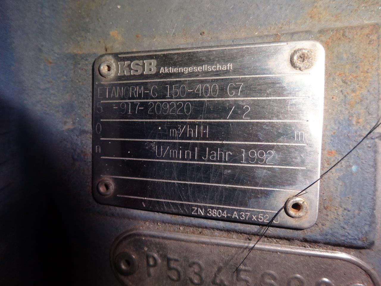  Centrifugal Pump 350 m3/h (1,550 GPM) Carbon Steel For Sale - IPP# 212792