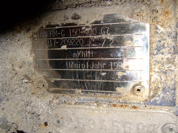  Centrifugal Pump 350 m3/h (1,550 GPM) Carbon Steel For Sale - IPP# 212792