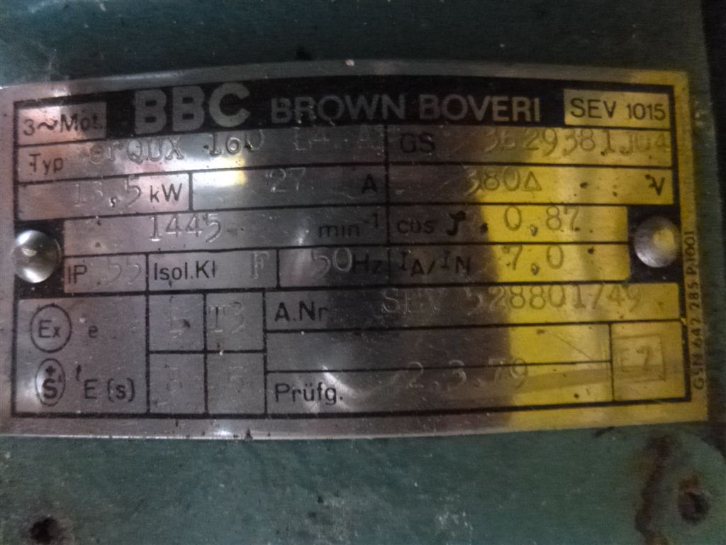   Blower 2,500 m3/h (1,500 CFM) Stainless Steel Other For Sale - IPP# 212704
