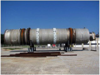 Stainless Steel 304L Davenport 12x65 Dryer-Rotary Steam Tube
