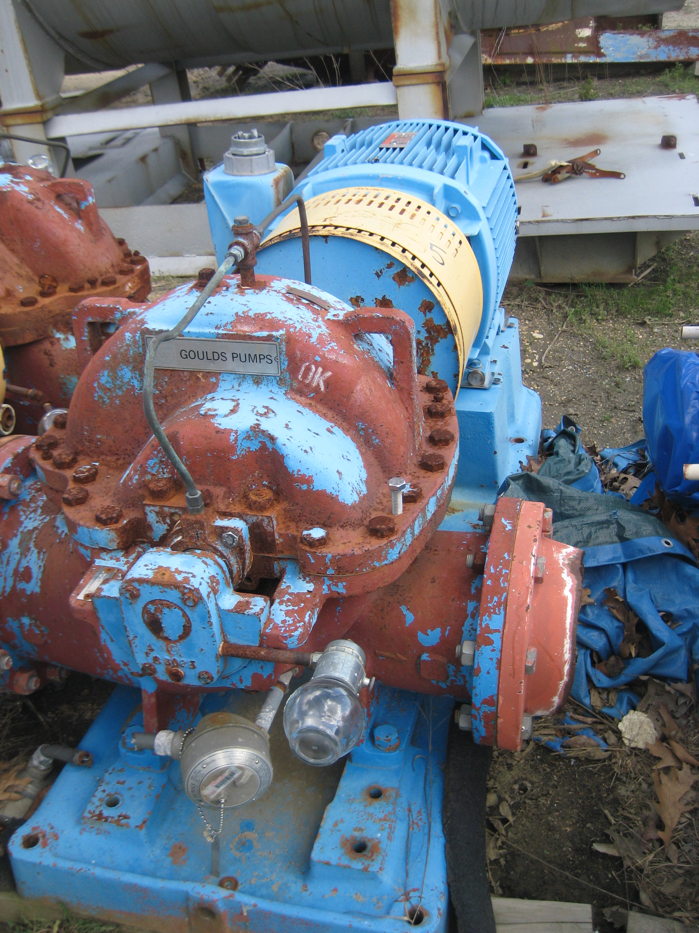 Carbon Steel Clad Goulds ITT 3410 Centrifugal Pump - IPP# 212858