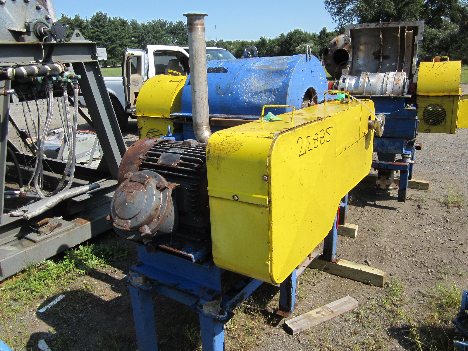 Stainless Steel 316 Alfa Laval P-2000 VME Centrifuge-Solid Bowl-Decanter - IPP# 212885