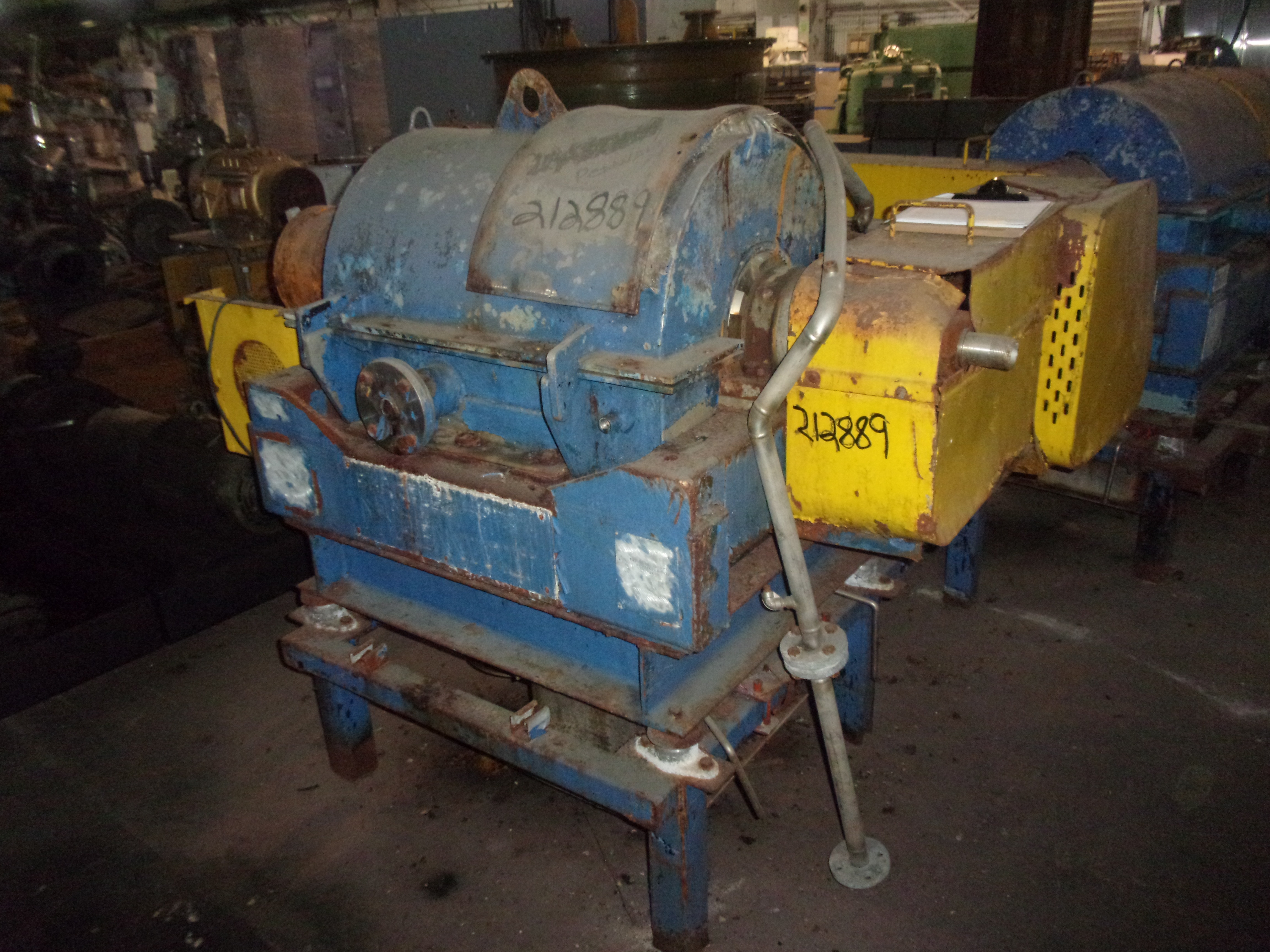Stainless Steel 316 Alfa Laval P-2000 S-D-C Centrifuge-Solid Bowl-Decanter - IPP# 212889