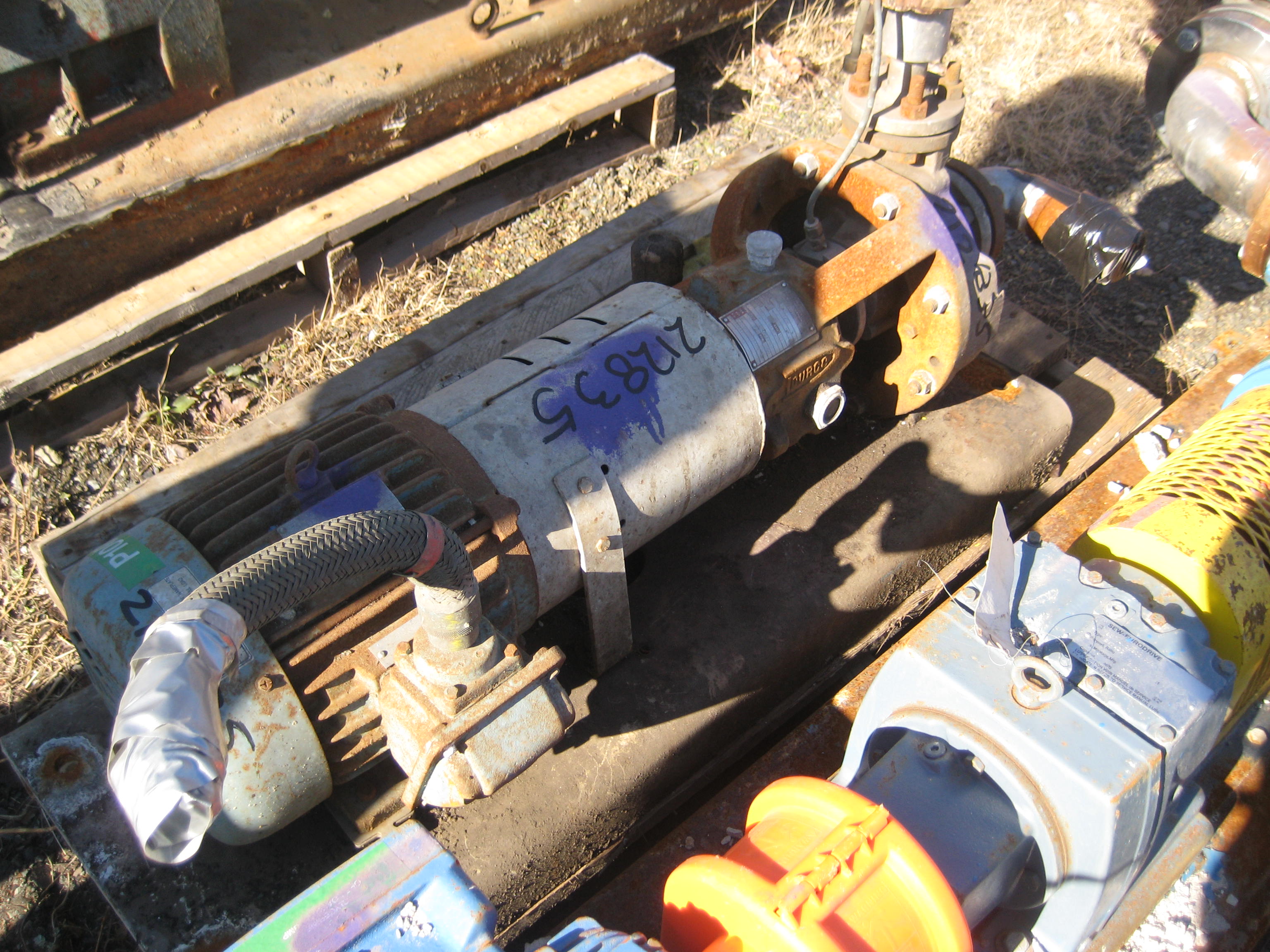 Carbon Steel Durco Mark III Centrifugal Pump - IPP# 212835