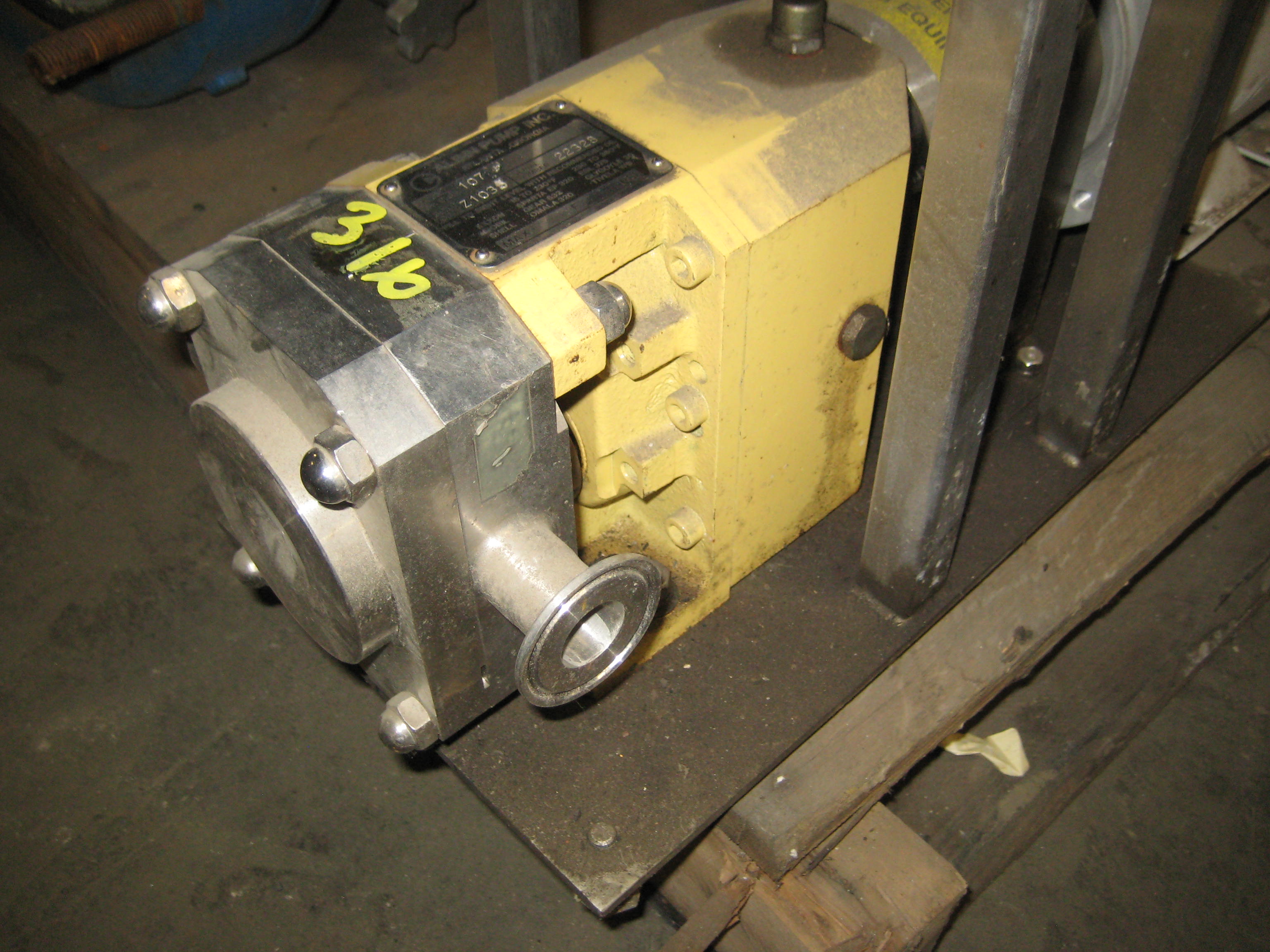 Stainless Steel 316 Alban Pump SLP 107 Rotary Pump - IPP# 212942