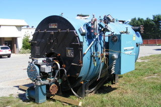 Carbon Steel Burnham LN3L-150-50-G-BNM Steam Boiler