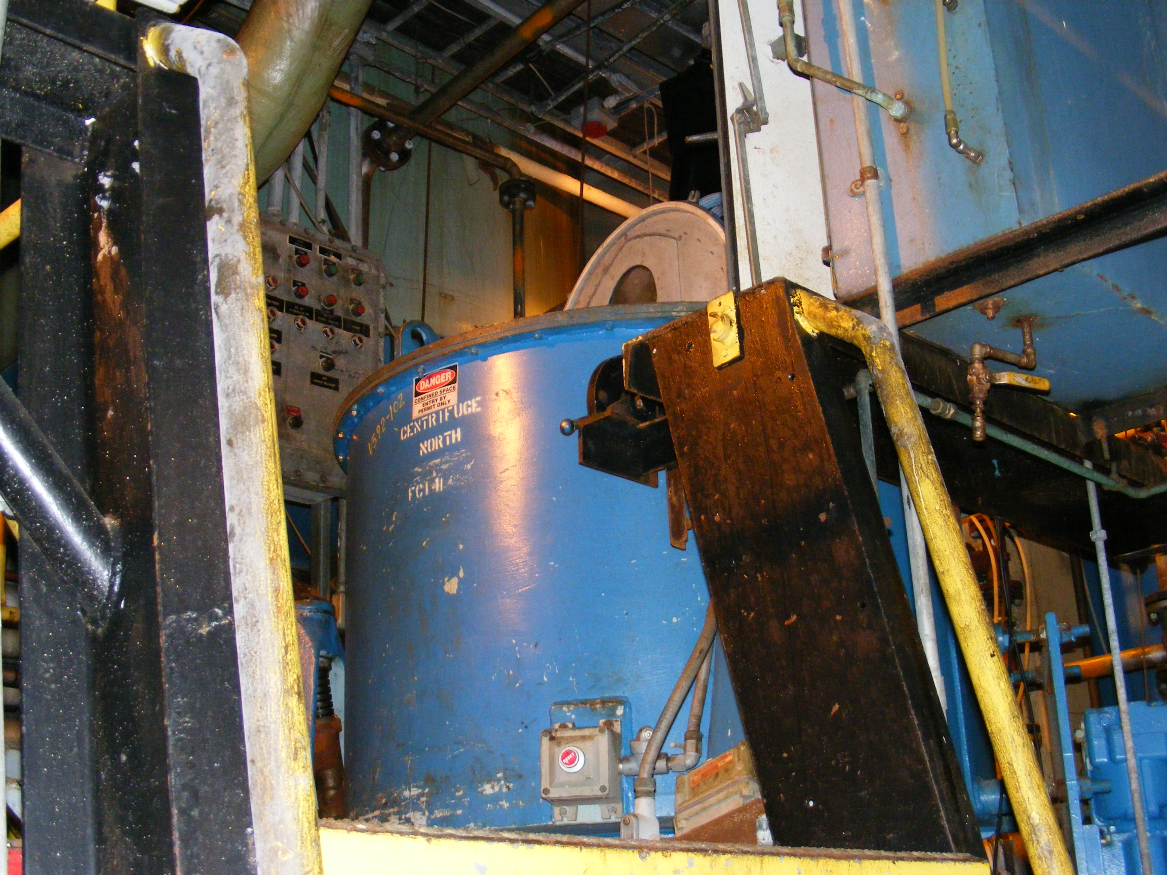  Auto Discharge-Bottom Centrifuge-Basket 1,200 mm (48 in) Stainless Steel 316 For Sale - IPP# 213225