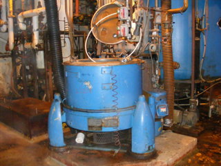 Stainless Steel 316 Manual Discharge-Top Centrifuge-Basket
