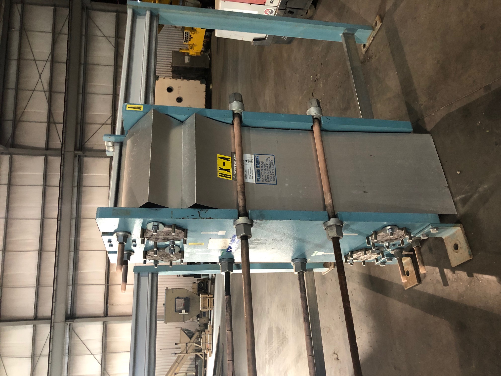  Stainless Steel 304 Plate and Frame Heat Exchanger 146.1 m² (1,573 ft²) For Sale - IPP# 213496