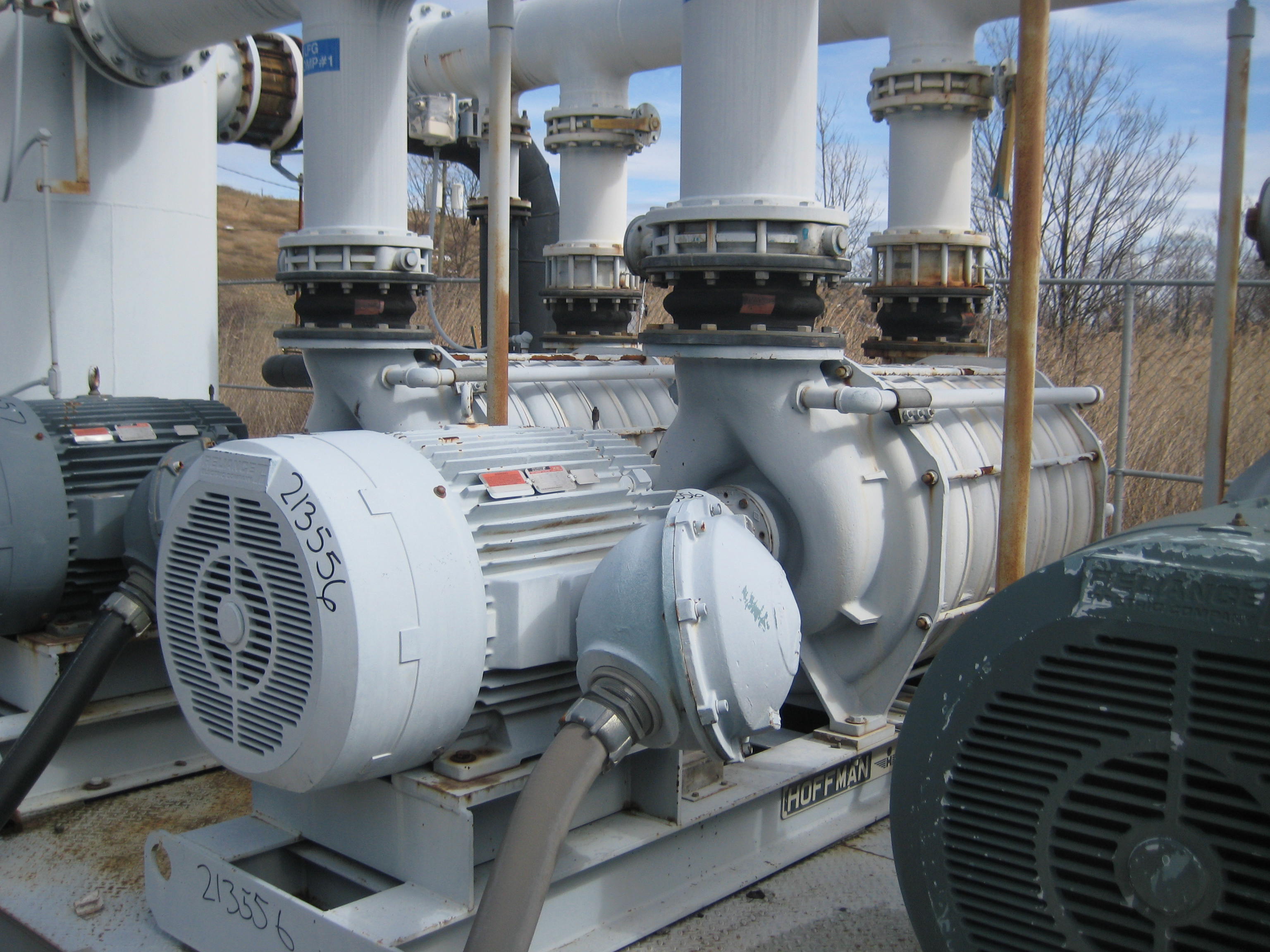  Carbon Steel  Blower 5,097 m3/h (3,000 CFM) For Sale - IPP# 213556