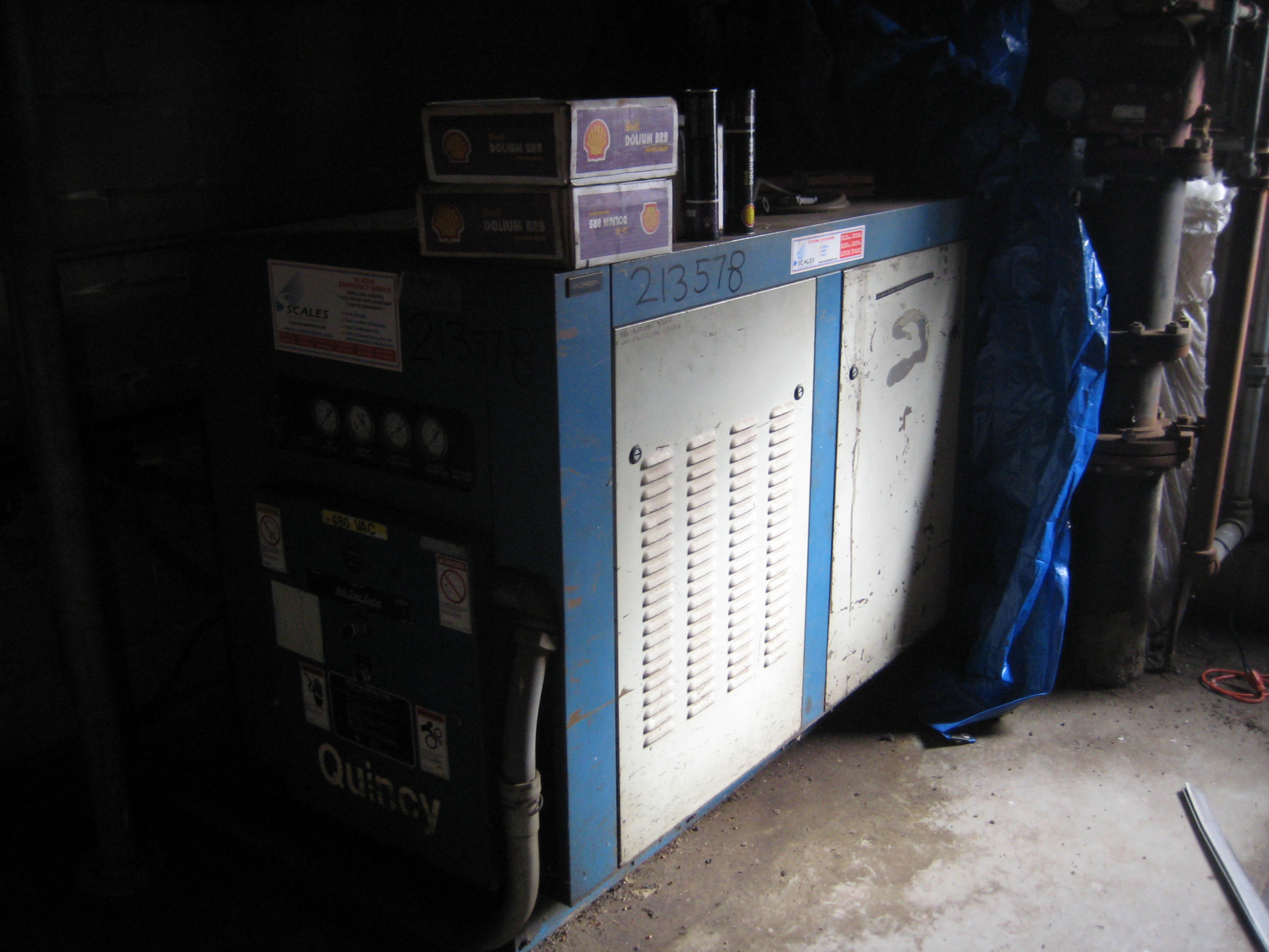  Rotary Compressor 314.3 m3/h (185 CFM) Carbon Steel For Sale - IPP# 213578