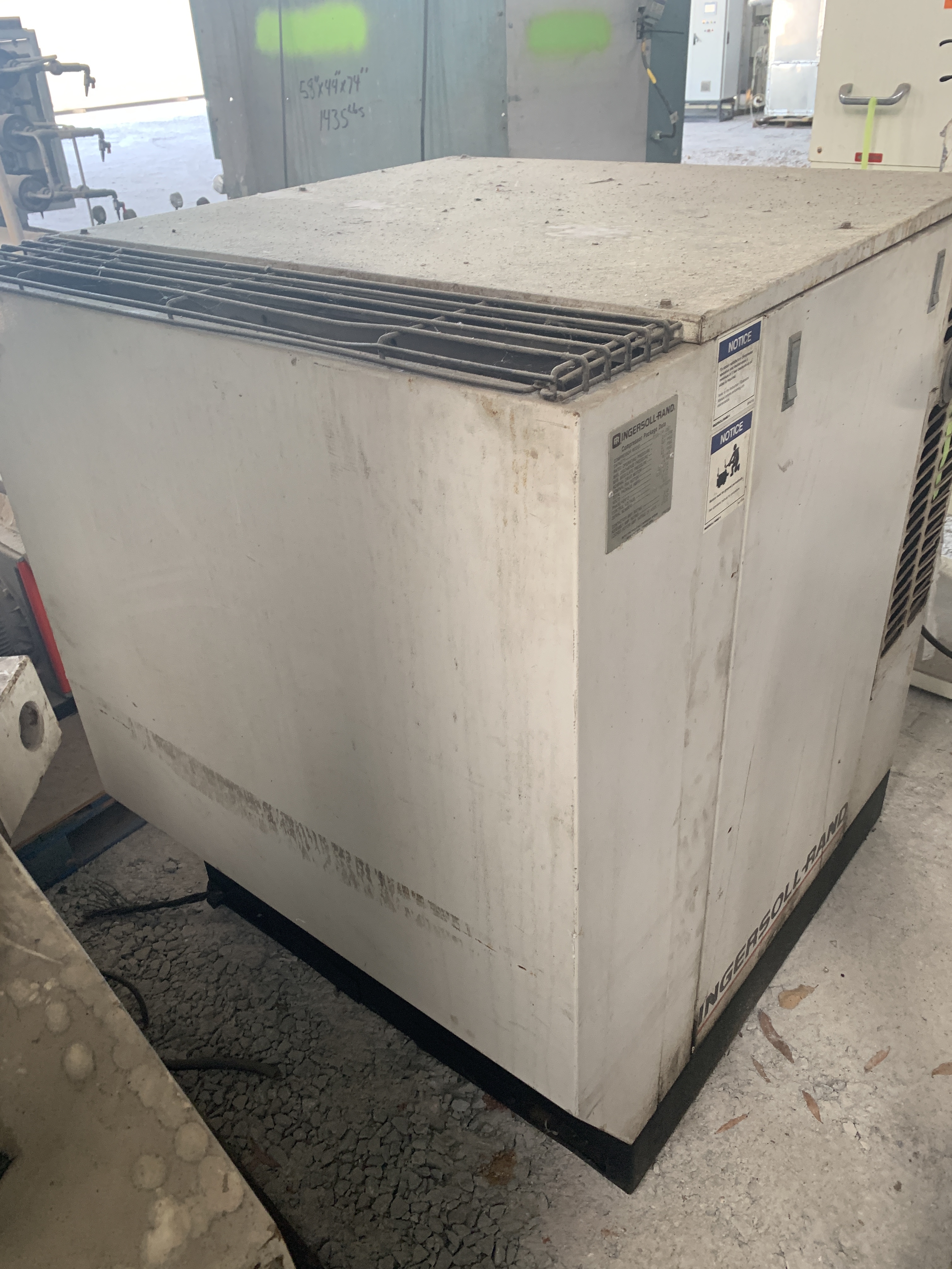 Carbon Steel Ingersoll Rand SSR EP40SE Rotary Compressor - IPP# 213579