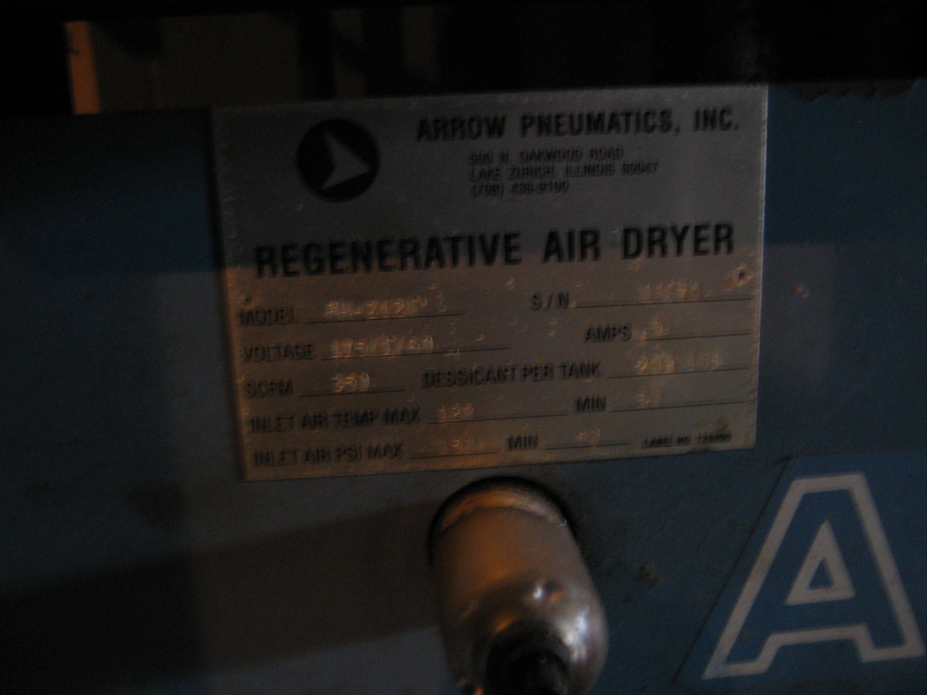   Desiccant Dryer-Air  For Sale - IPP# 213581