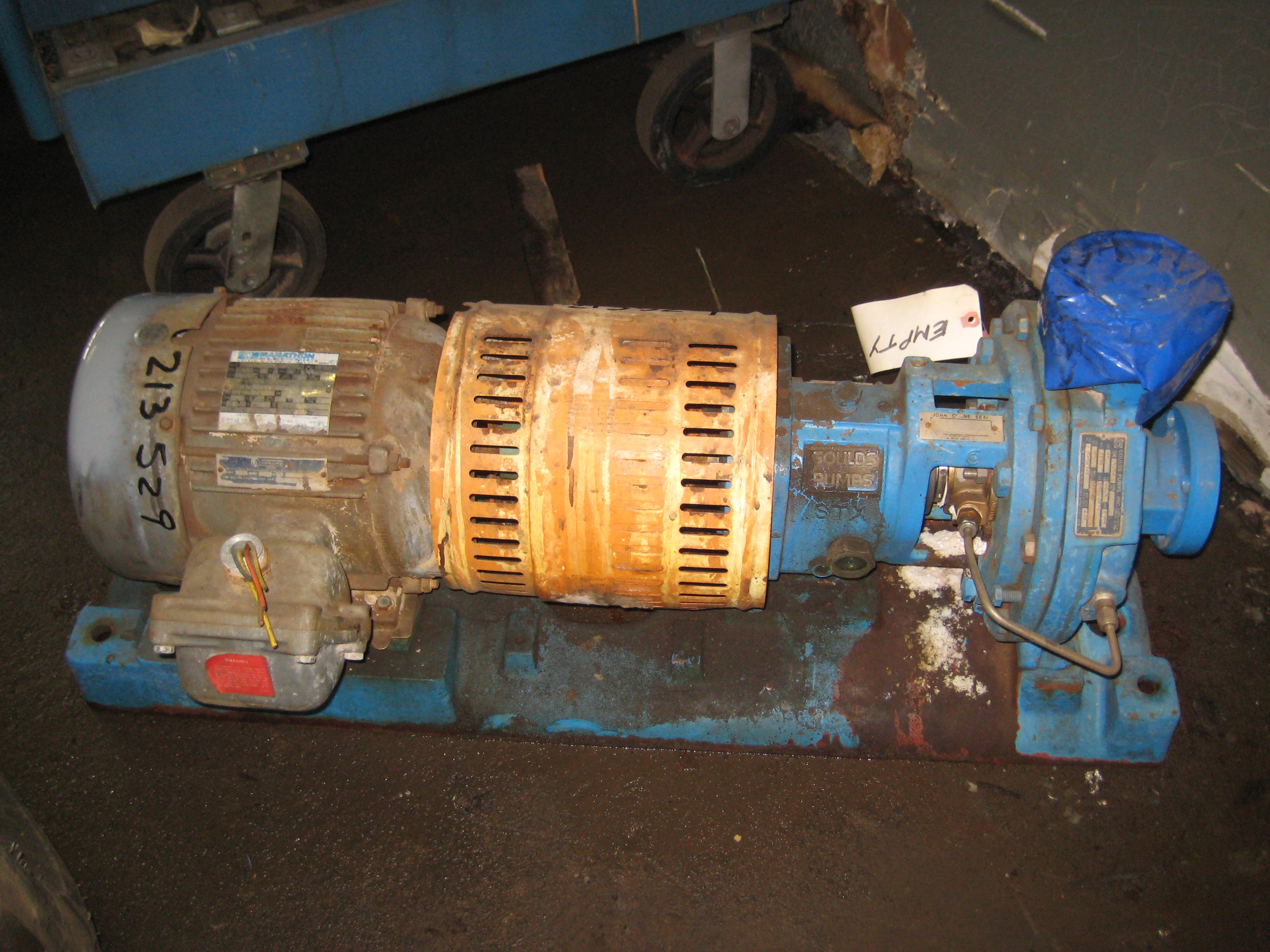 Alloy 20 Goulds ITT 3196 Centrifugal Pump - IPP# 213529