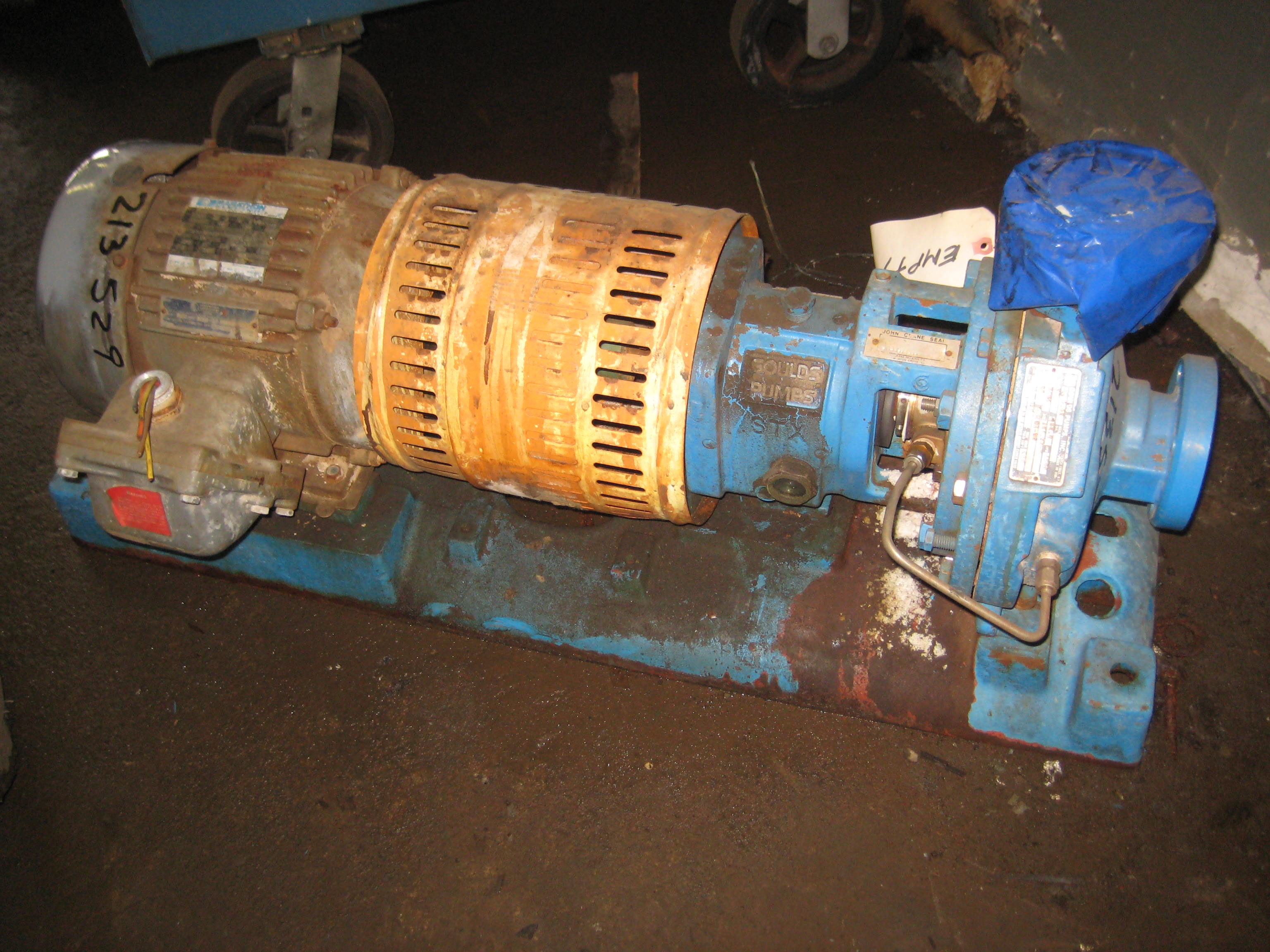 Alloy 20 Goulds ITT 3196 Centrifugal Pump - IPP# 213529