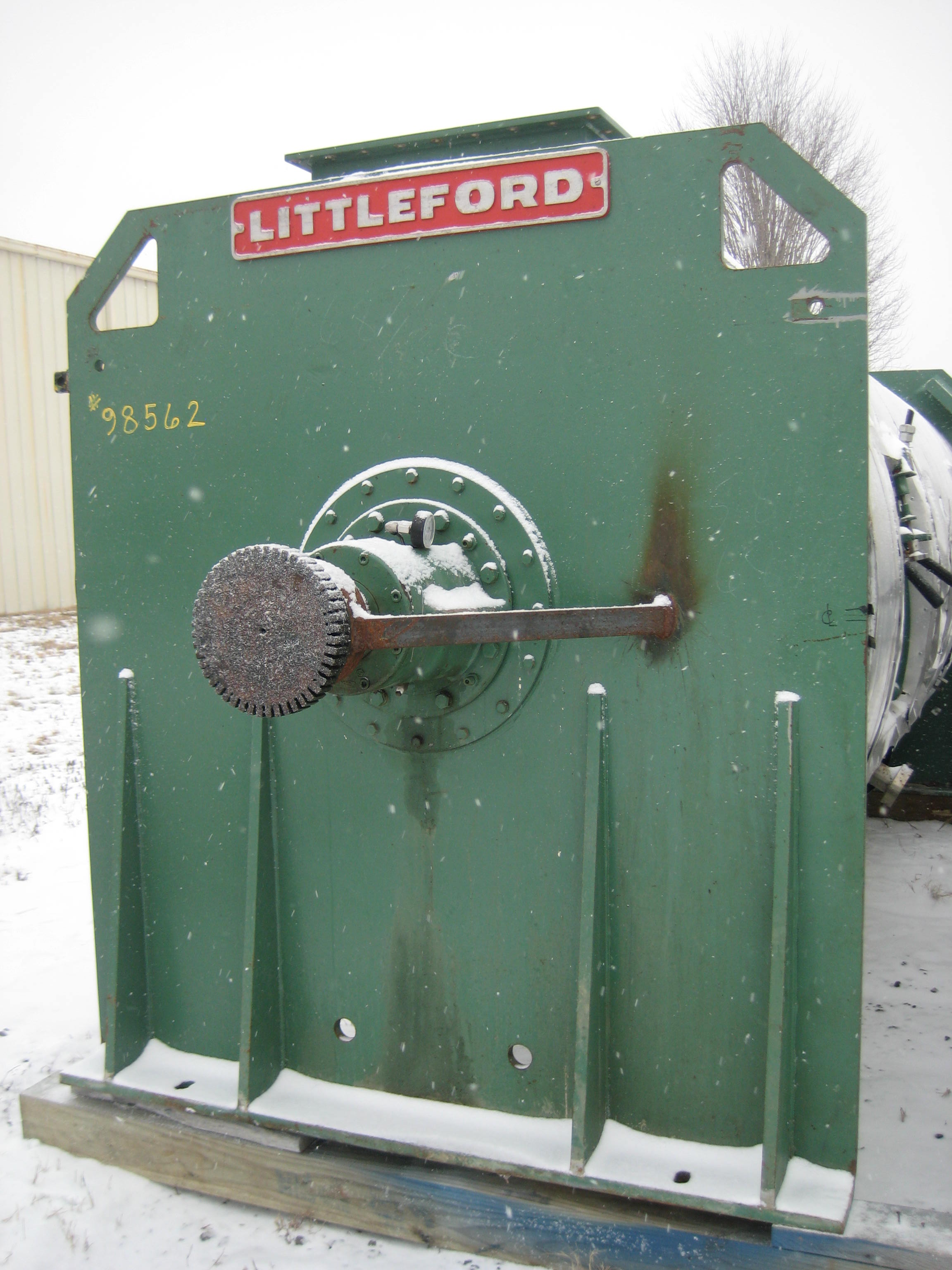Stainless Steel 304 Loedige Littleford Ploughshare KM8000 Mixer-Ribbon & Paddle - IPP# 213607