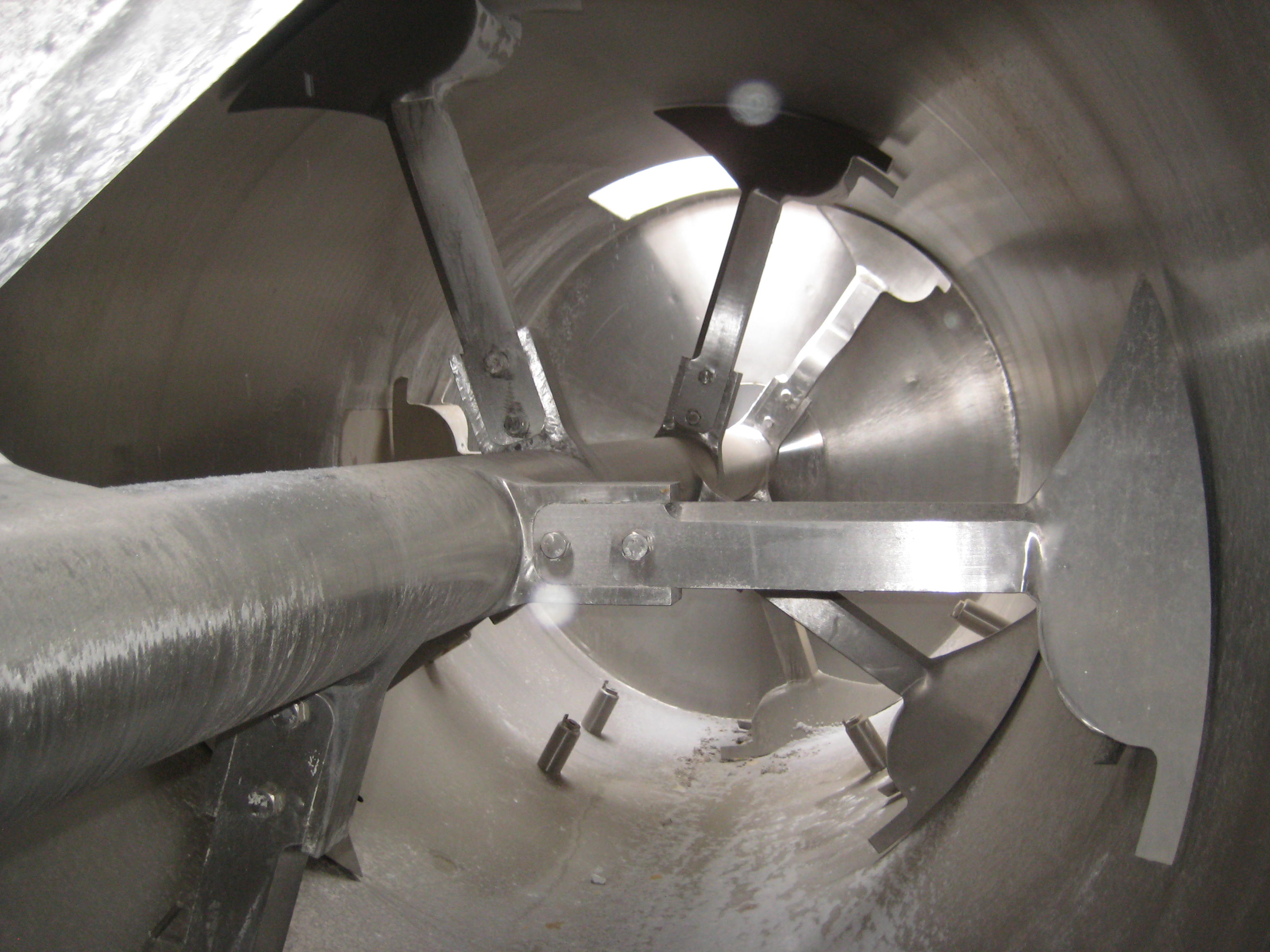 Stainless Steel 304 Loedige Littleford Ploughshare KM8000 Mixer-Ribbon & Paddle - IPP# 213607