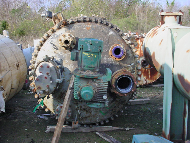 Glasslined DeDietrich CTJ Batch-Type Agitated Reactor - IPP# 213617