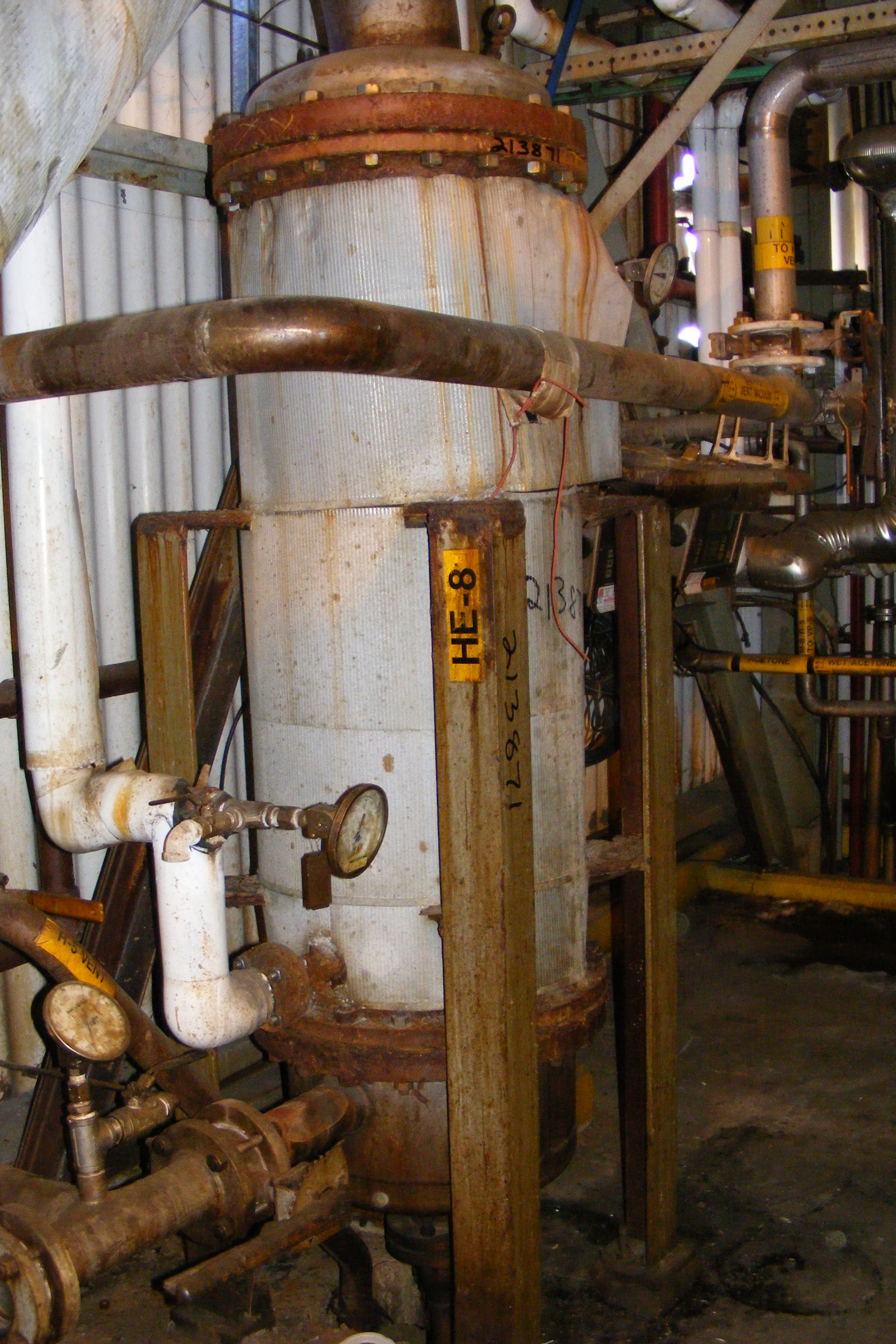 Stainless Steel 316 Yula Shell and Tube Heat Exchanger - IPP# 213972