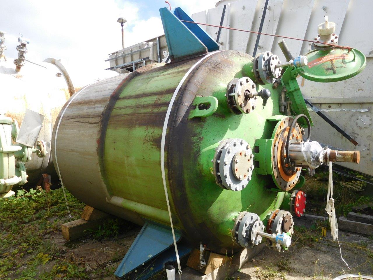 Glasslined Pfaudler BE Batch-Type Agitated Reactor - IPP# 224189