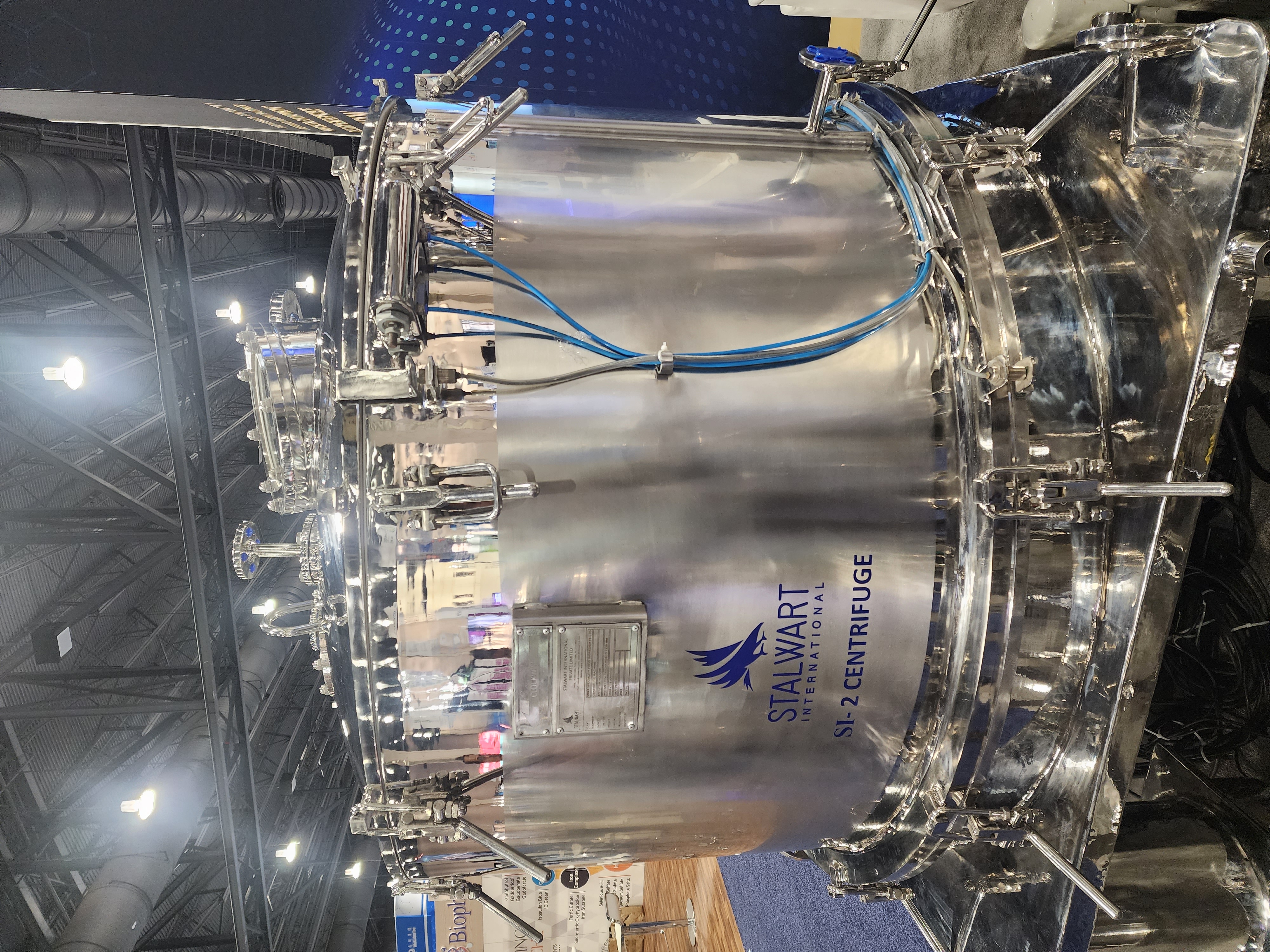 New Centrifuge-Basket Manual Discharge-Top 316 Stainless Steel SI-2 from GPS - IPP# 224581