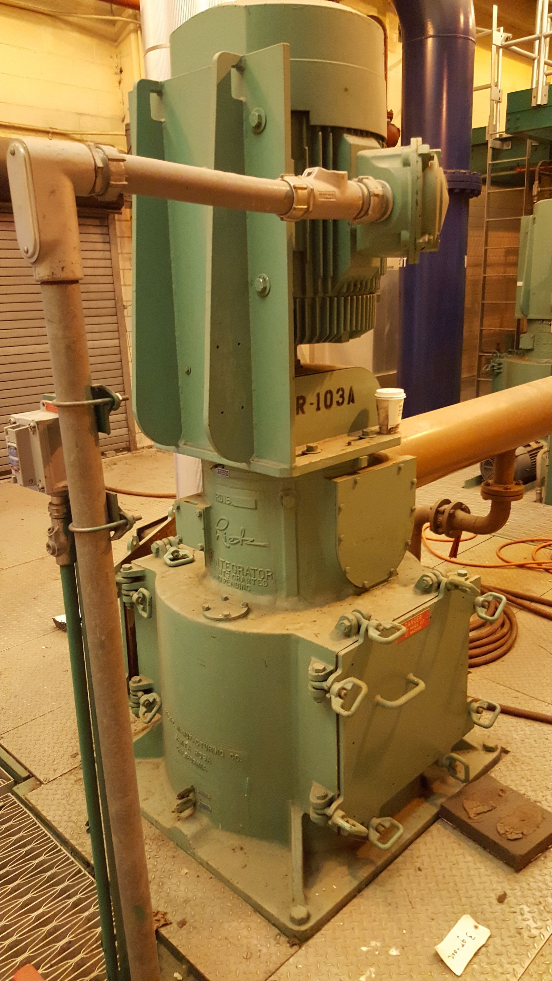 Unused Carbon Steel Rietz RD-18-P32 Granulator/Disintegrator Pulverizer - IPP# 225387