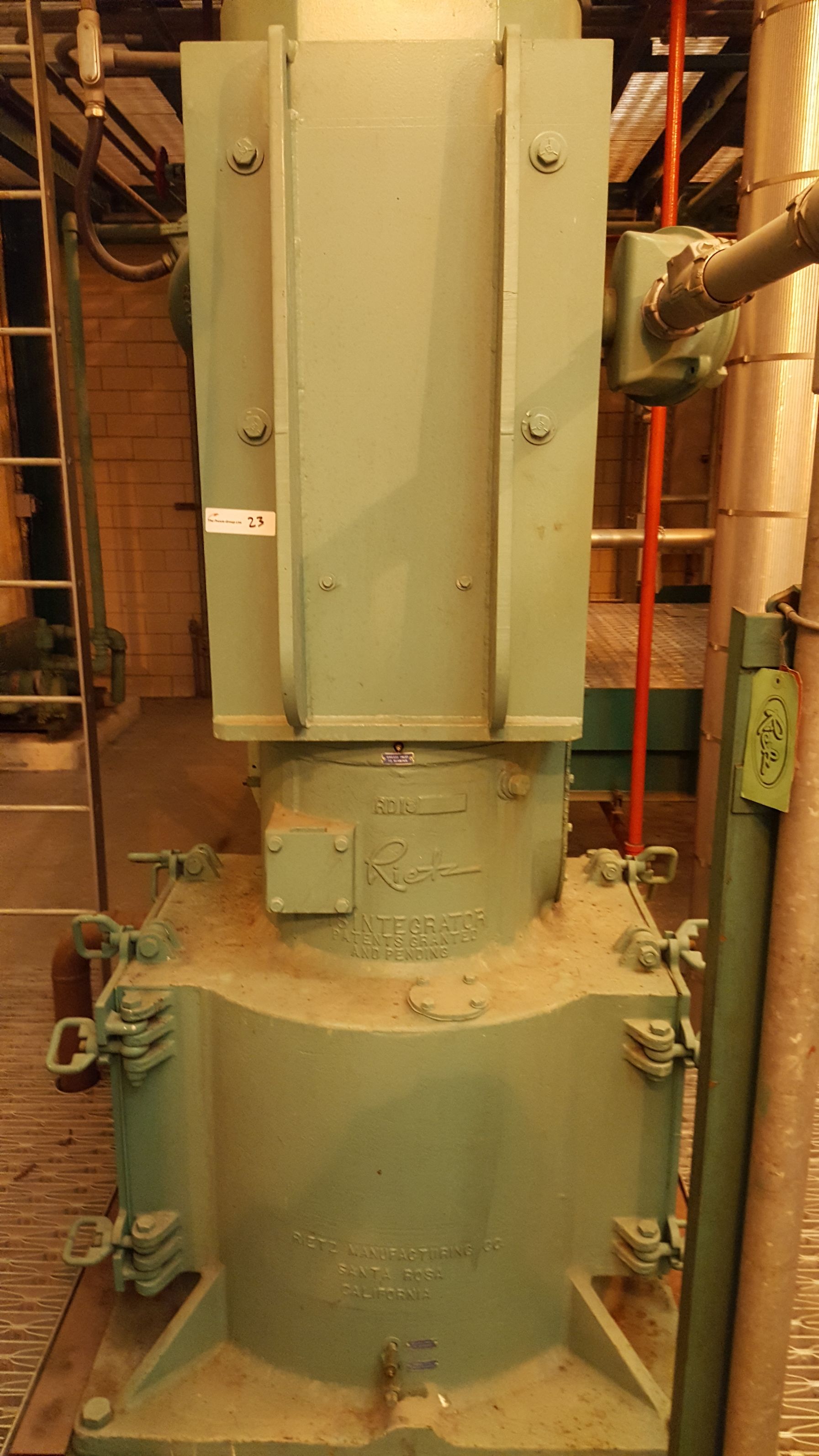 Unused Carbon Steel Rietz RD-18-P32 Granulator/Disintegrator Pulverizer - IPP# 225386