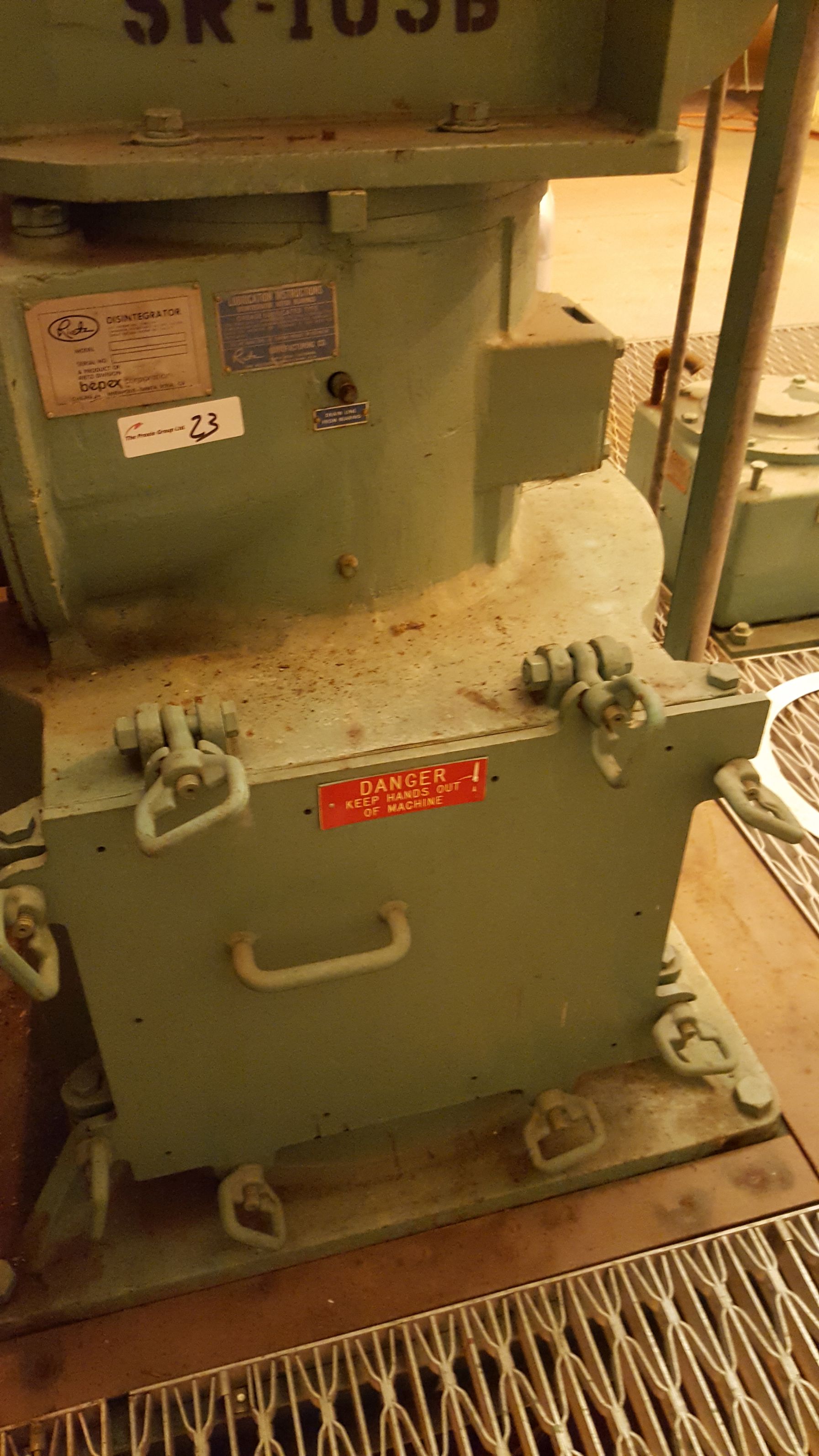 Unused Carbon Steel Rietz RD-18-P32 Granulator/Disintegrator Pulverizer - IPP# 225386