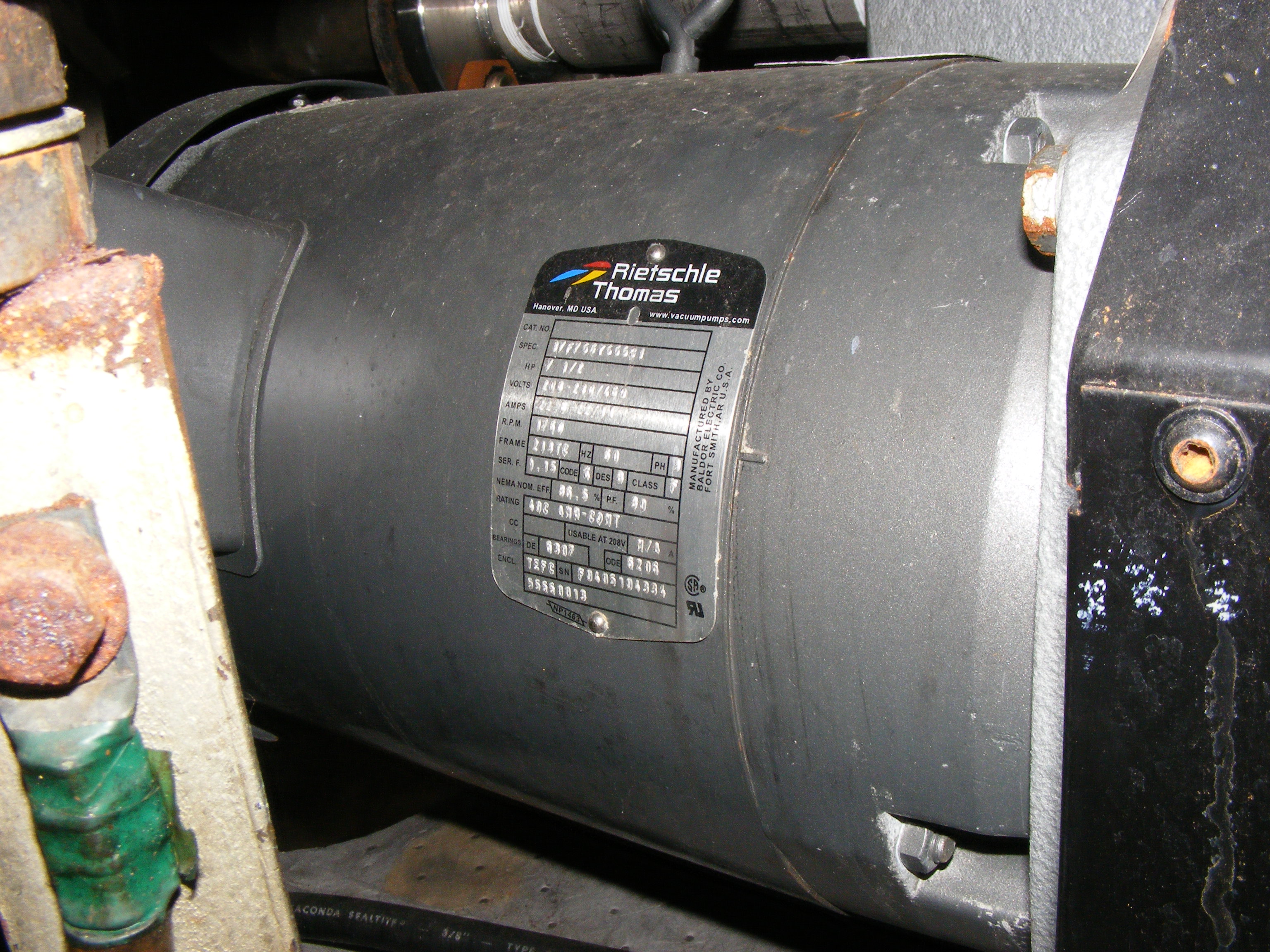 Rietschle Thomas CLF 181 Pump-Vacuum - IPP# 225328