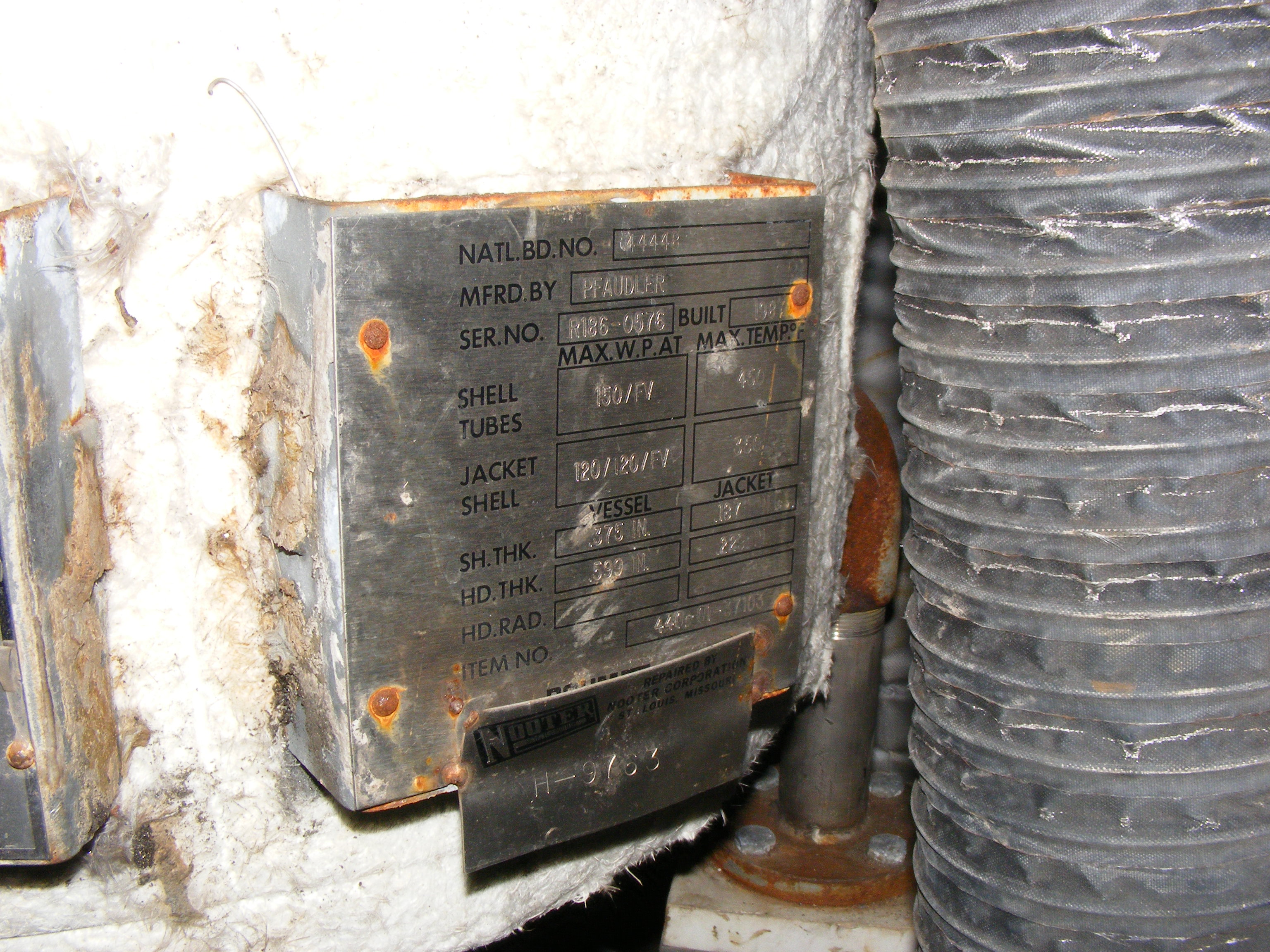 Glasslined Pfaudler P Series Batch-Type Agitated Reactor - IPP# 225337