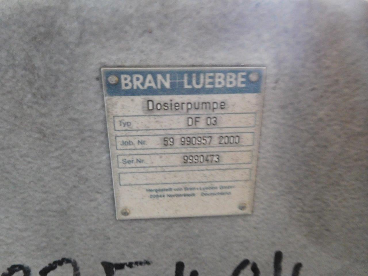 Stainless Steel 321 Bran + Leubbe GmbH DF-03 Reciprocating Pump - IPP# 225404