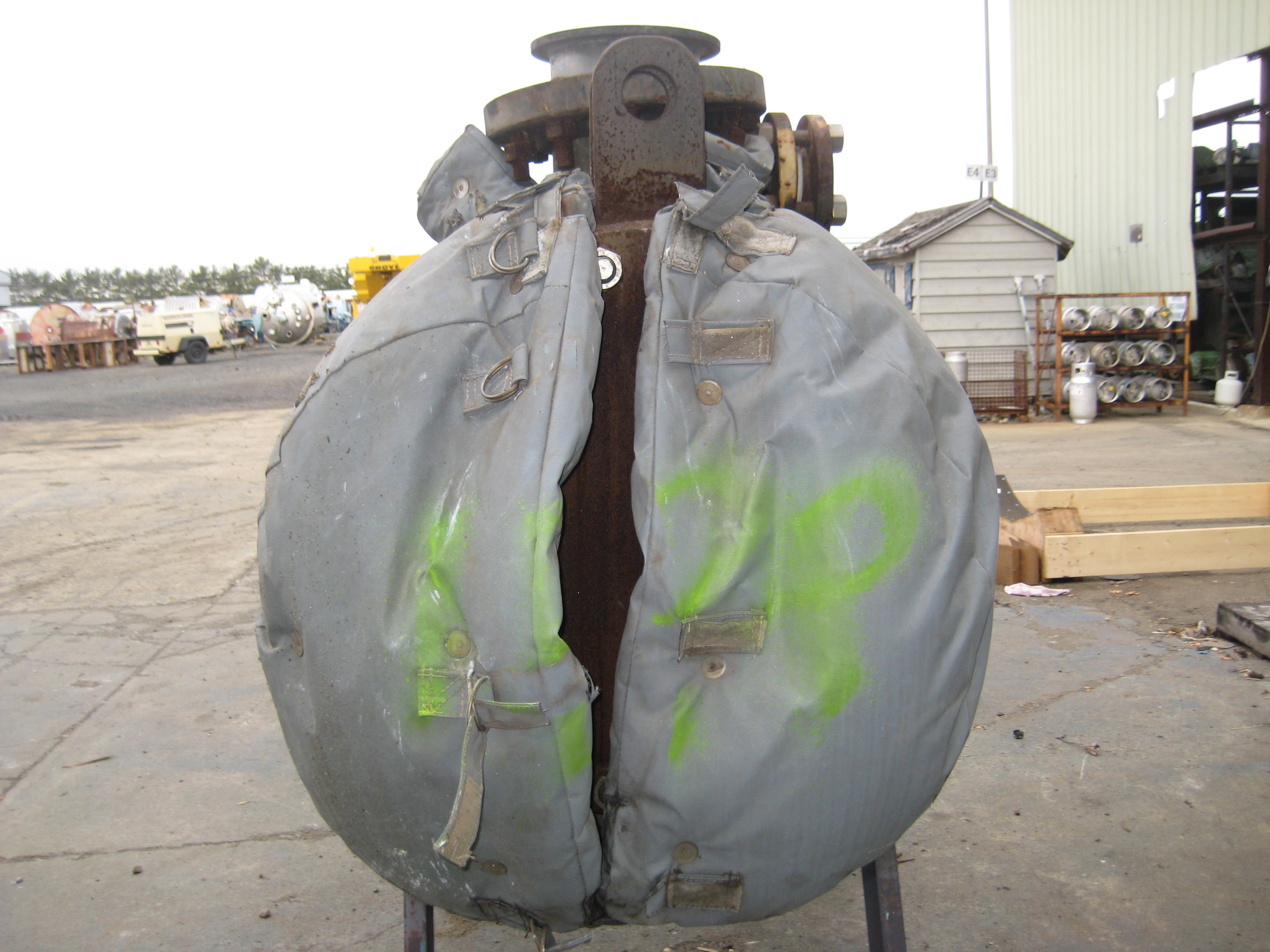 Hastelloy - B Clad Cosmos Minerals AEL Shell and Tube Heat Exchanger - IPP# 225578