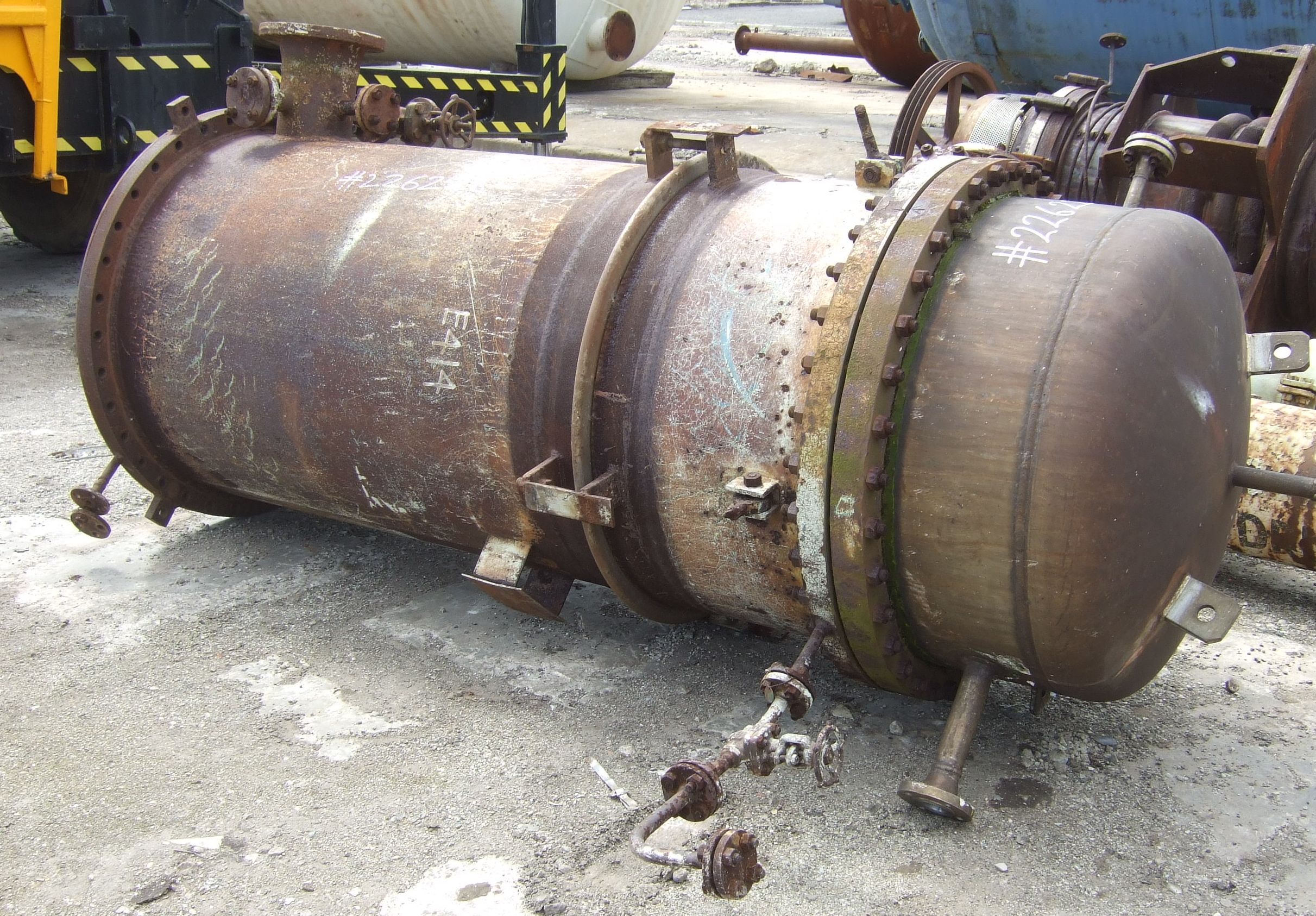 Titanium Bramah Process Plant Ltd Shell and Tube Heat Exchanger - IPP# 226228