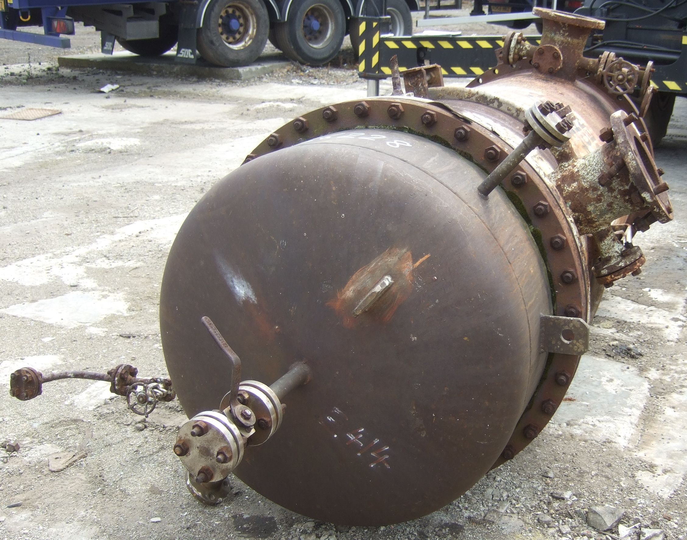 Titanium Bramah Process Plant Ltd Shell and Tube Heat Exchanger - IPP# 226228