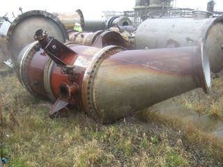 Stainless Steel 316 Reactive Metal Fabricators Ltd Shell and Tube Heat Exchanger