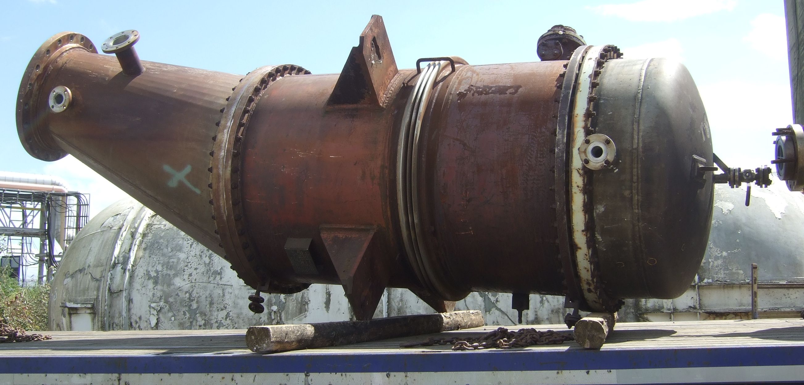 Stainless Steel 316 Reactive Metal Fabricators Ltd Shell and Tube Heat Exchanger - IPP# 226229