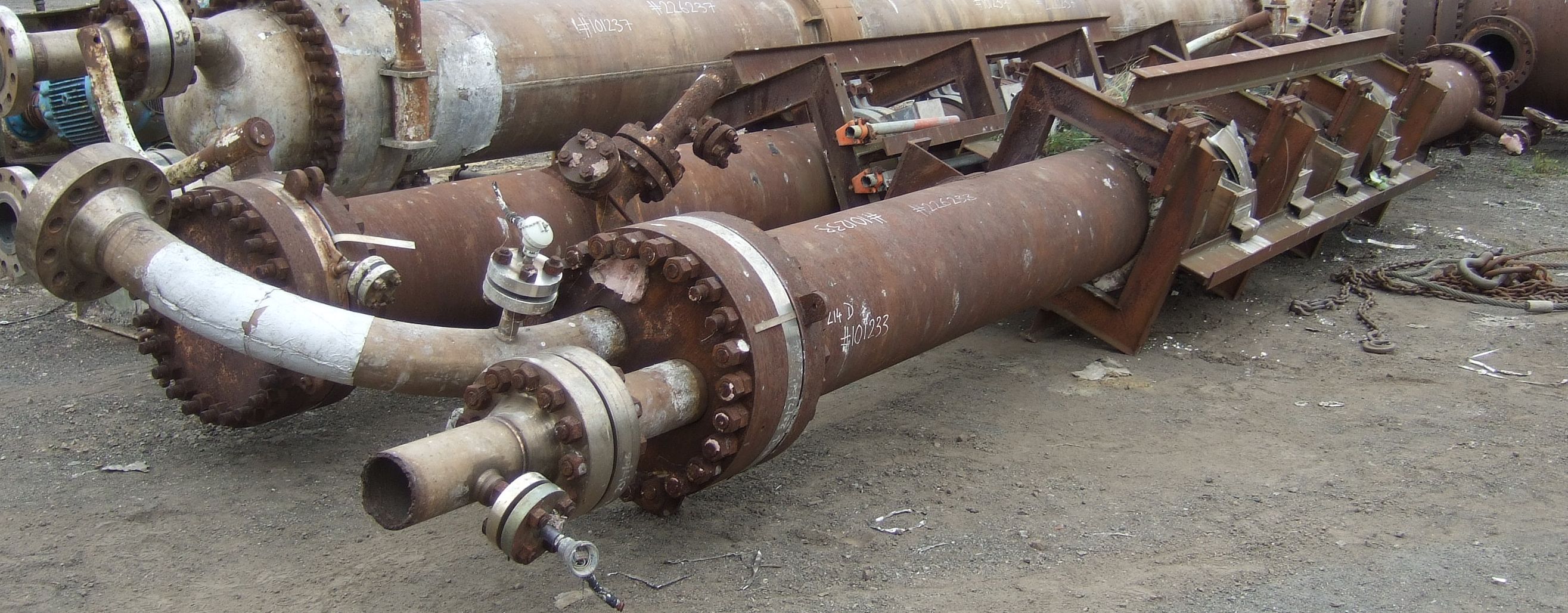 Titanium Clad Wilton Engineering Ltd Shell and Tube Heat Exchanger - IPP# 226233