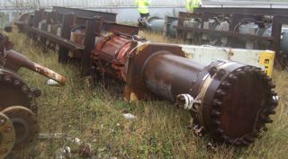 Titanium Clad Wilton Engineering Ltd Shell and Tube Heat Exchanger