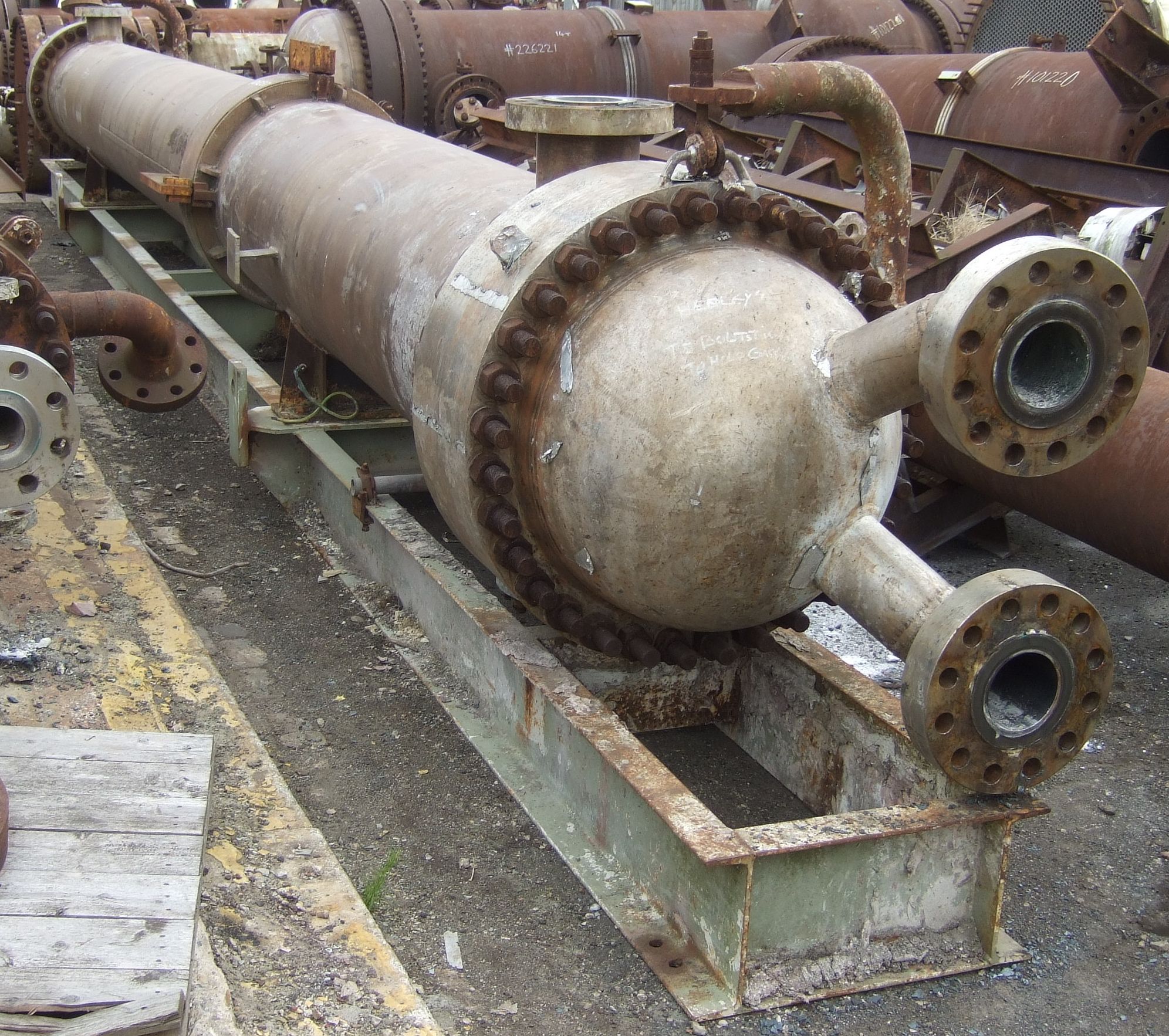 Stainless Steel 304 Motherwell Bridge Fabrications Ltd Shell and Tube Heat Exchanger - IPP# 226237