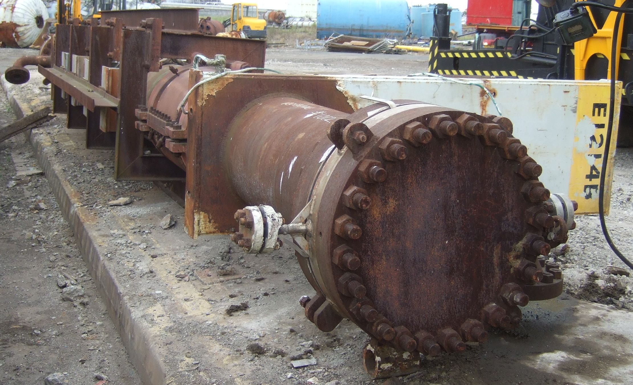 Titanium Clad Wilton Engineering Ltd Shell and Tube Heat Exchanger - IPP# 226236