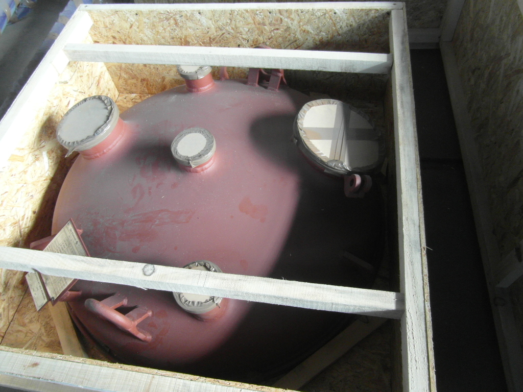  Main Cover Glass Lined Parts 473.2 L (125 gallons) Glasslined For Sale - IPP# 226506