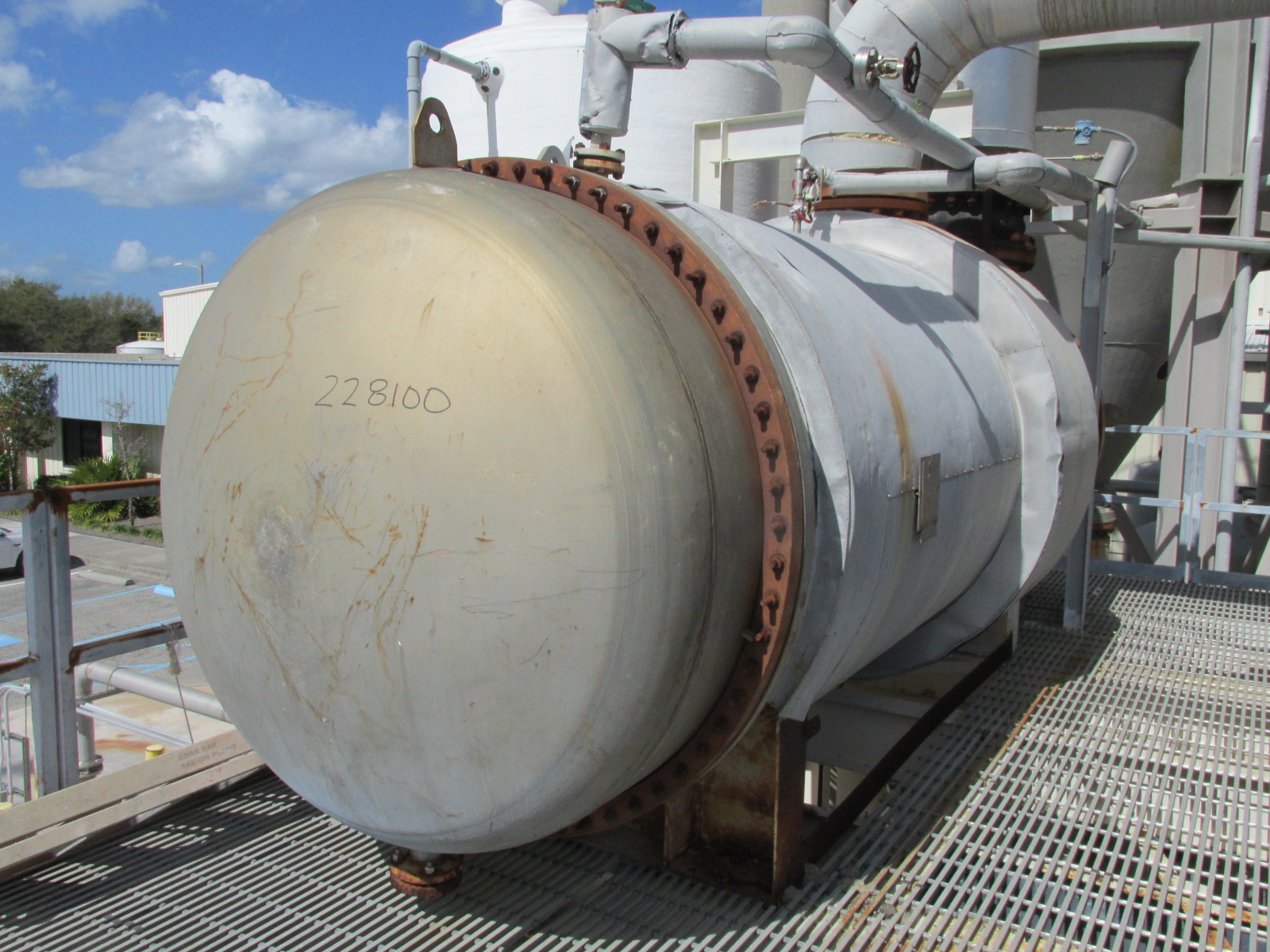 Titanium Clad Shell and Tube Heat Exchanger - IPP# 228100