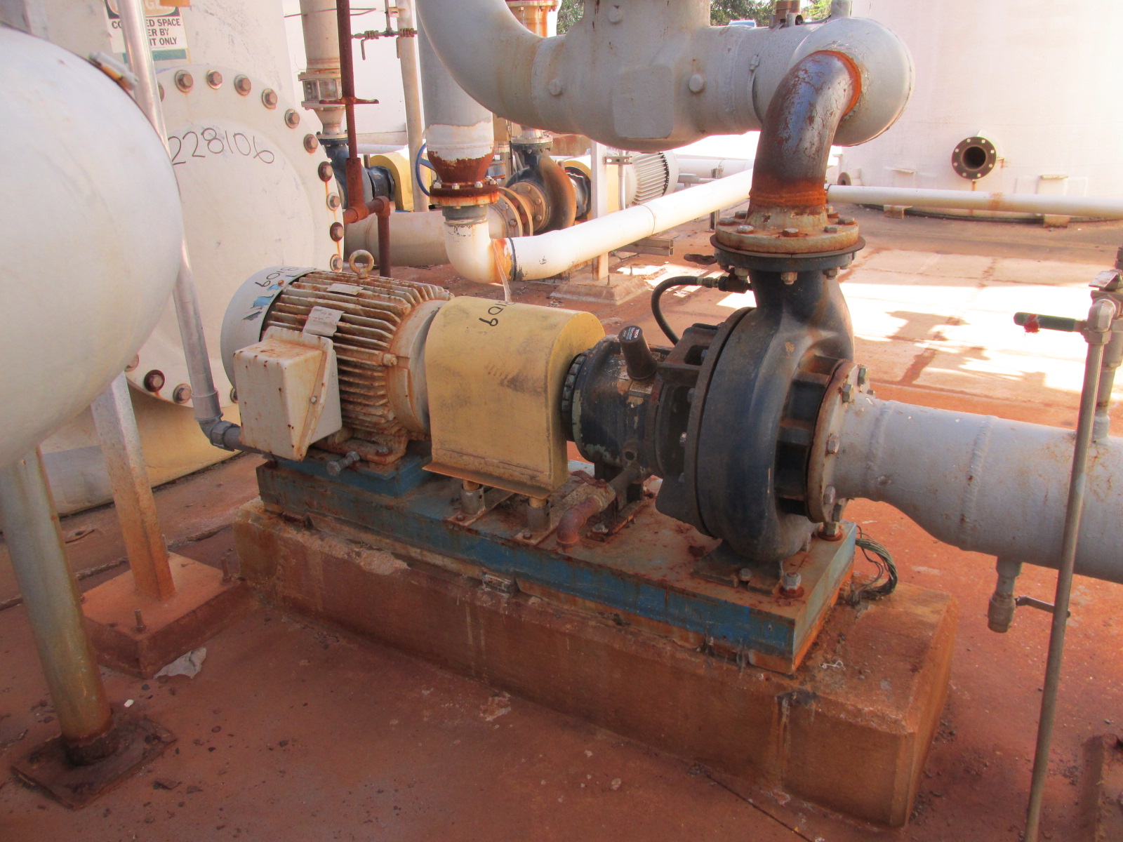 Stainless Steel 316 Goulds 3196 Centrifugal Pump - IPP# 228109