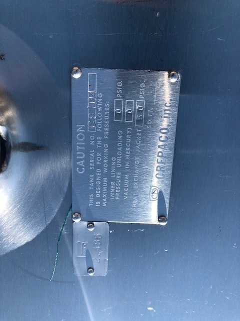 Stainless Steel 304 Tank - IPP# 228349