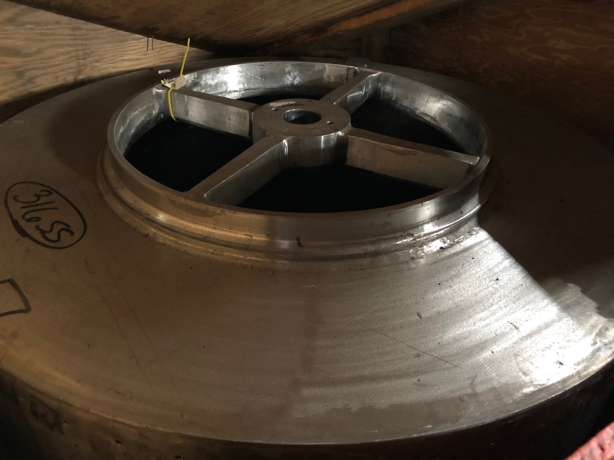  Parts Only Centrifuge-Basket 1,500 mm (60 in) Stainless Steel 316 For Sale - IPP# 228367