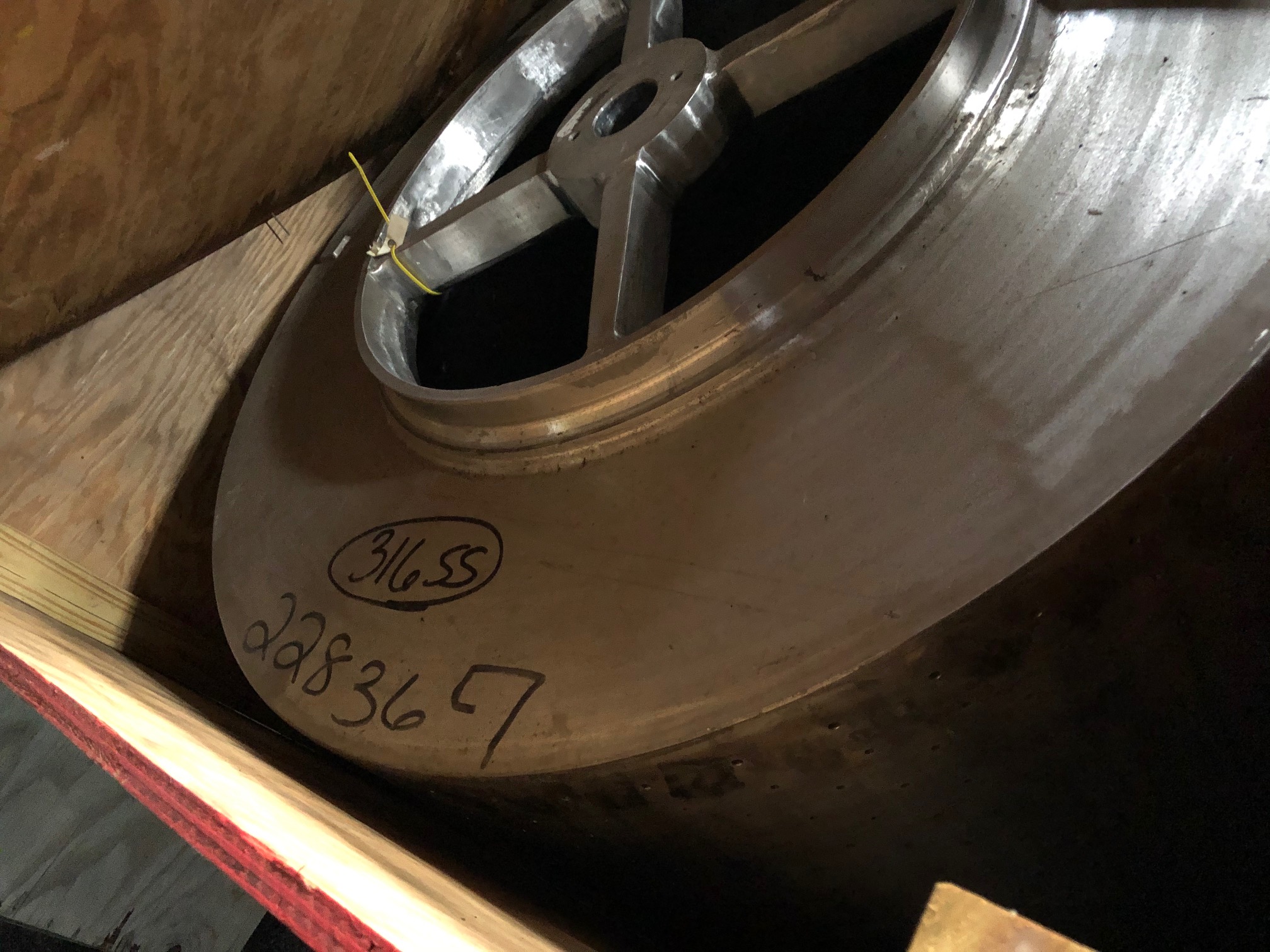  Parts Only Centrifuge-Basket 1,500 mm (60 in) Stainless Steel 316 For Sale - IPP# 228367